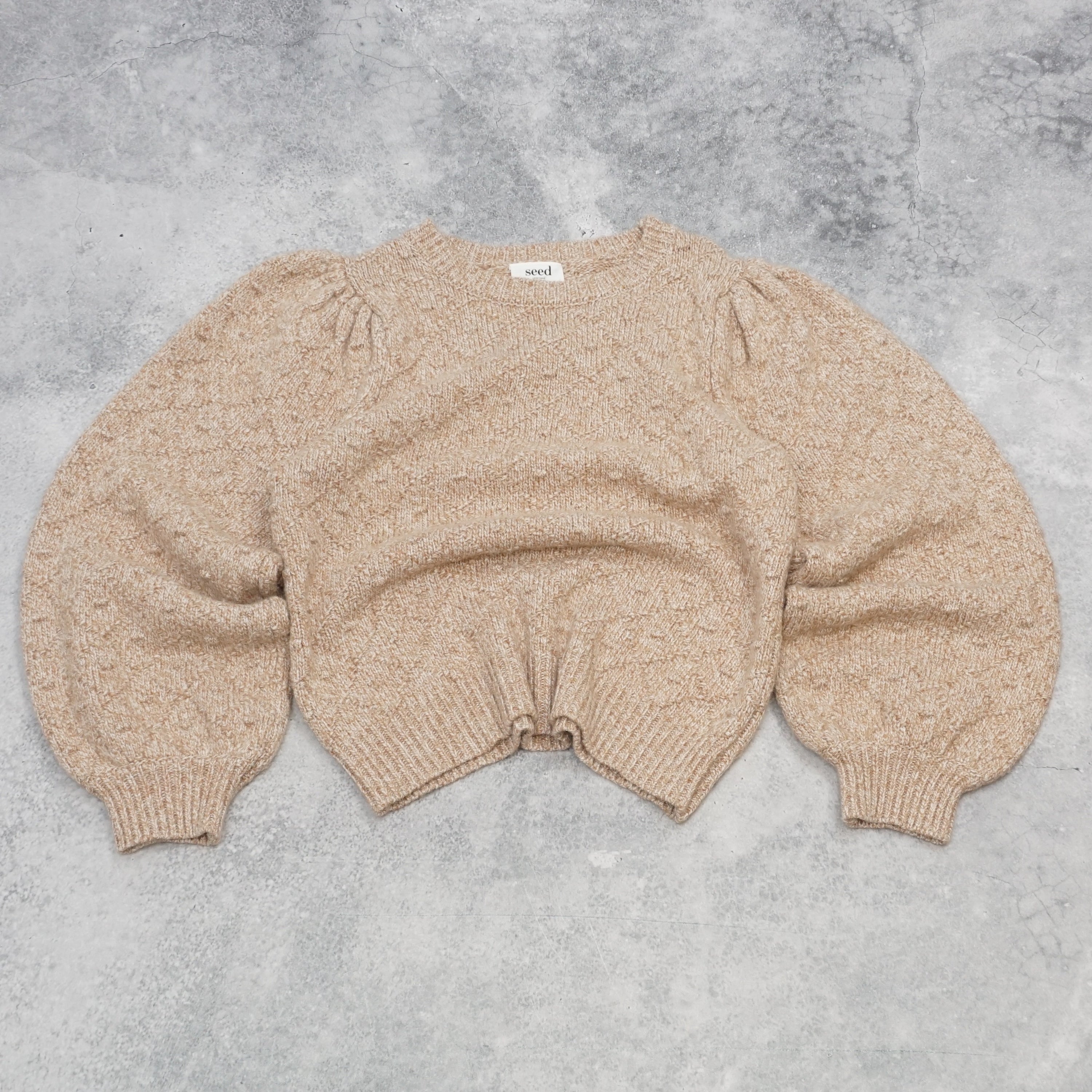 Seed Pullover Textured Knit
