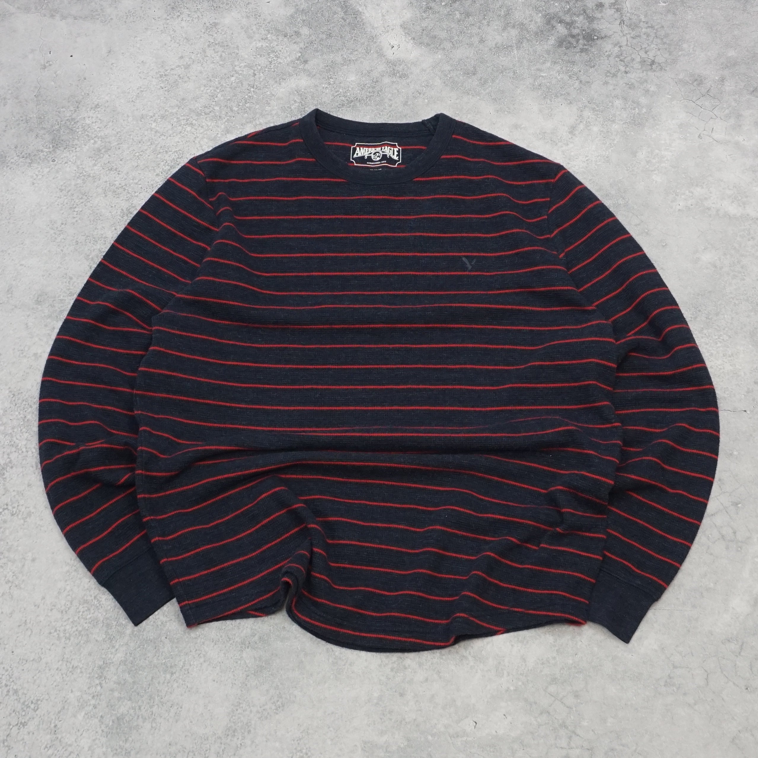 American Eagle Striped Knit Sweater