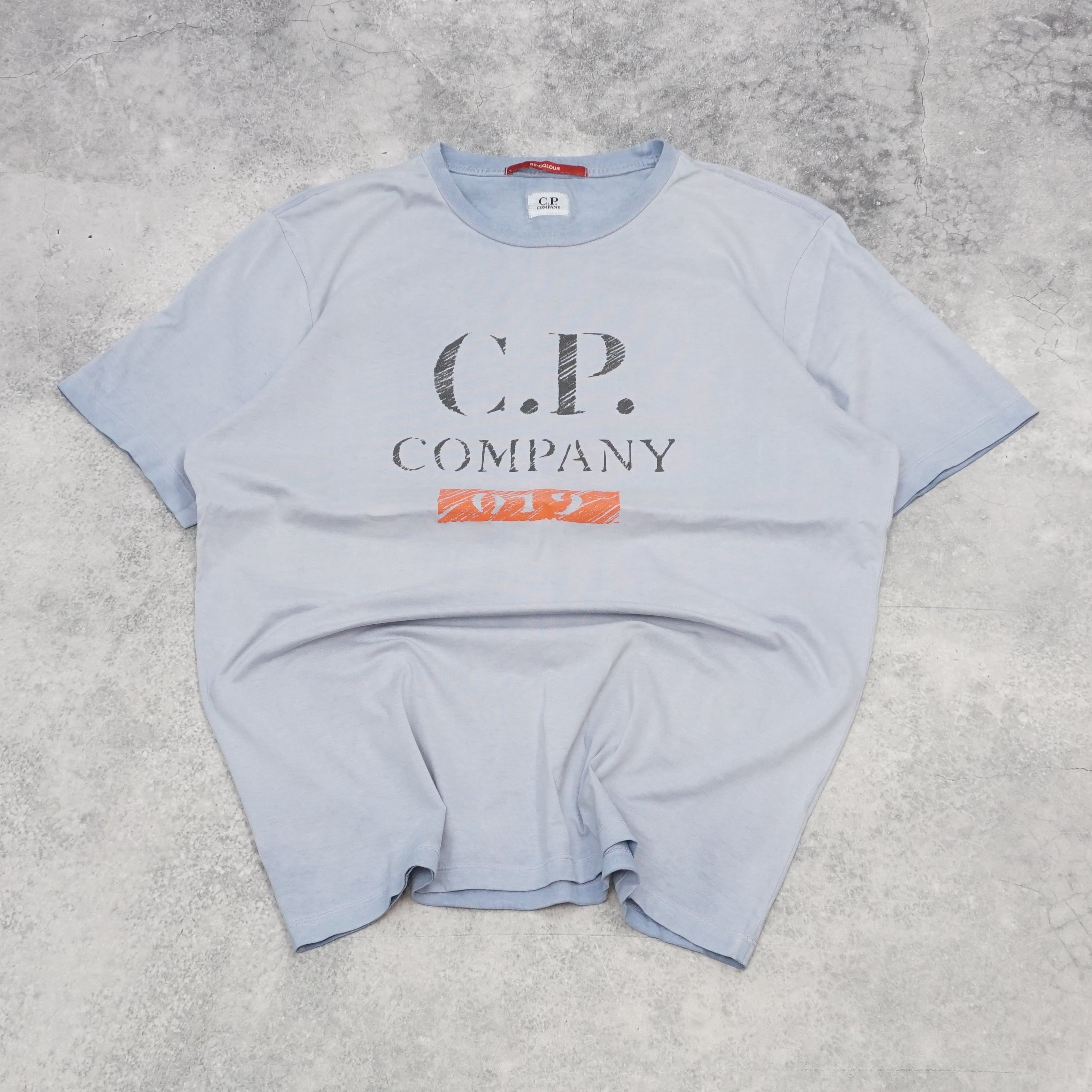 2000s C.P. Company Re-Colour Graphic T-Shirt