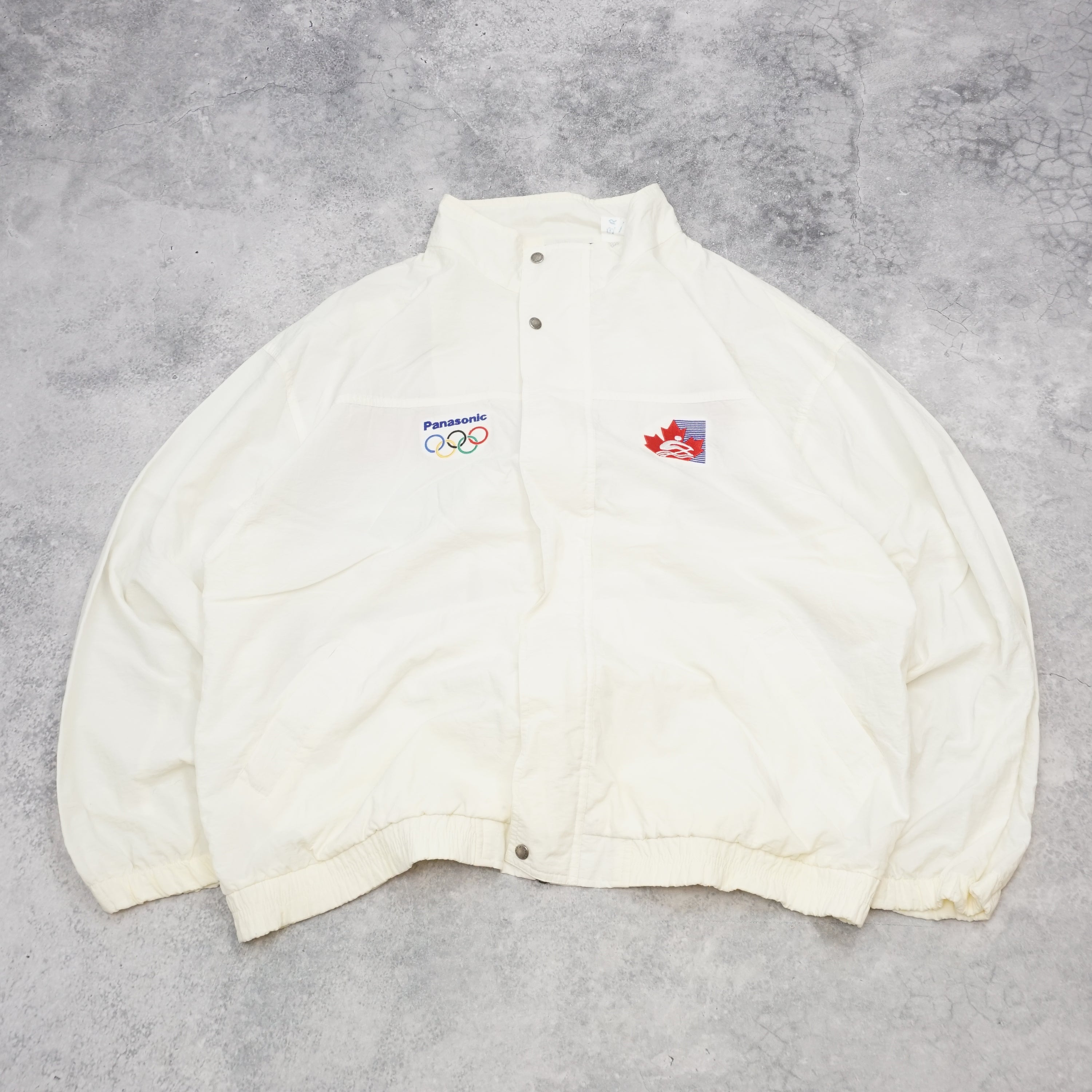 90s Antigua Olympic Embroidered Jacket