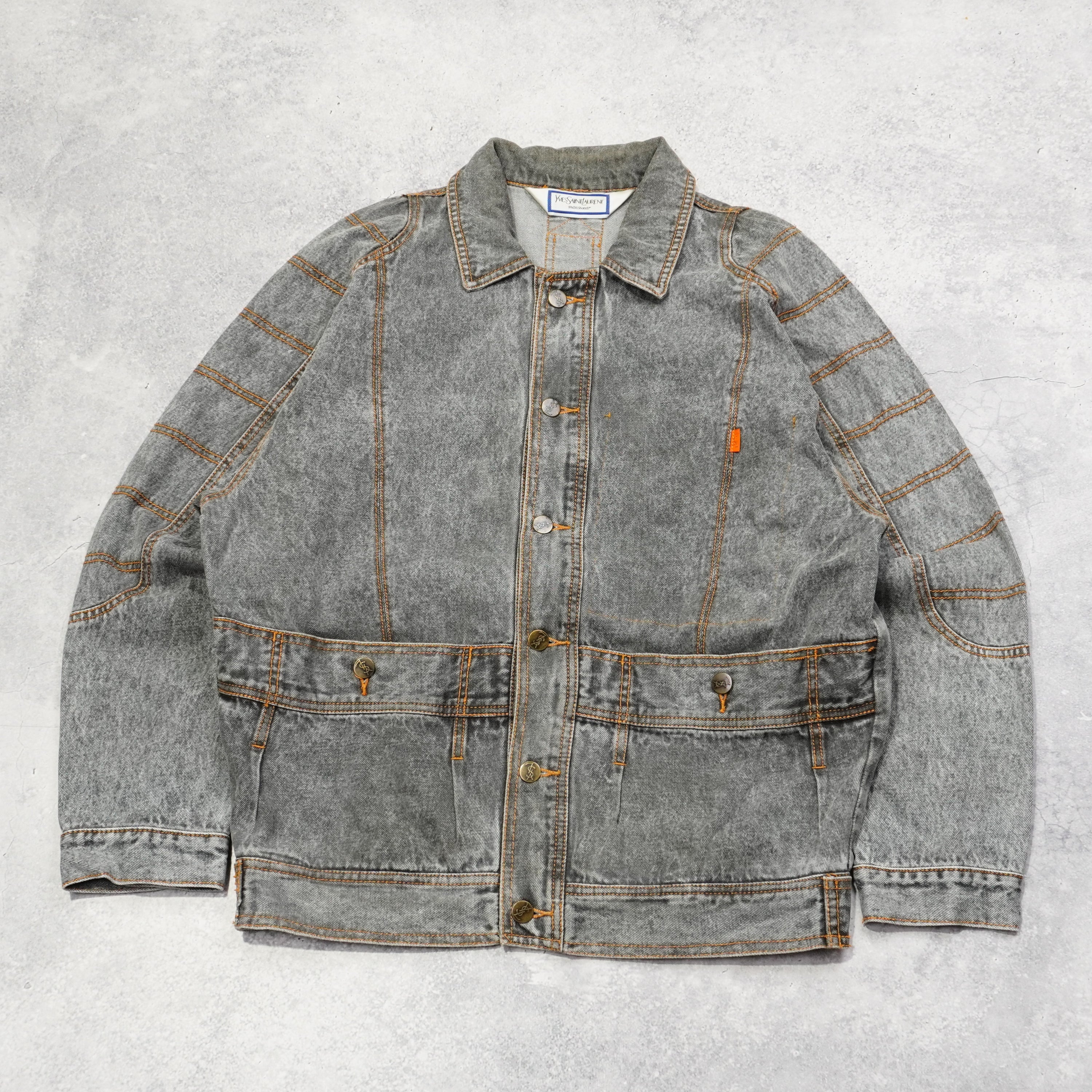 2000s Yves Saint Laurent Denim Jacket