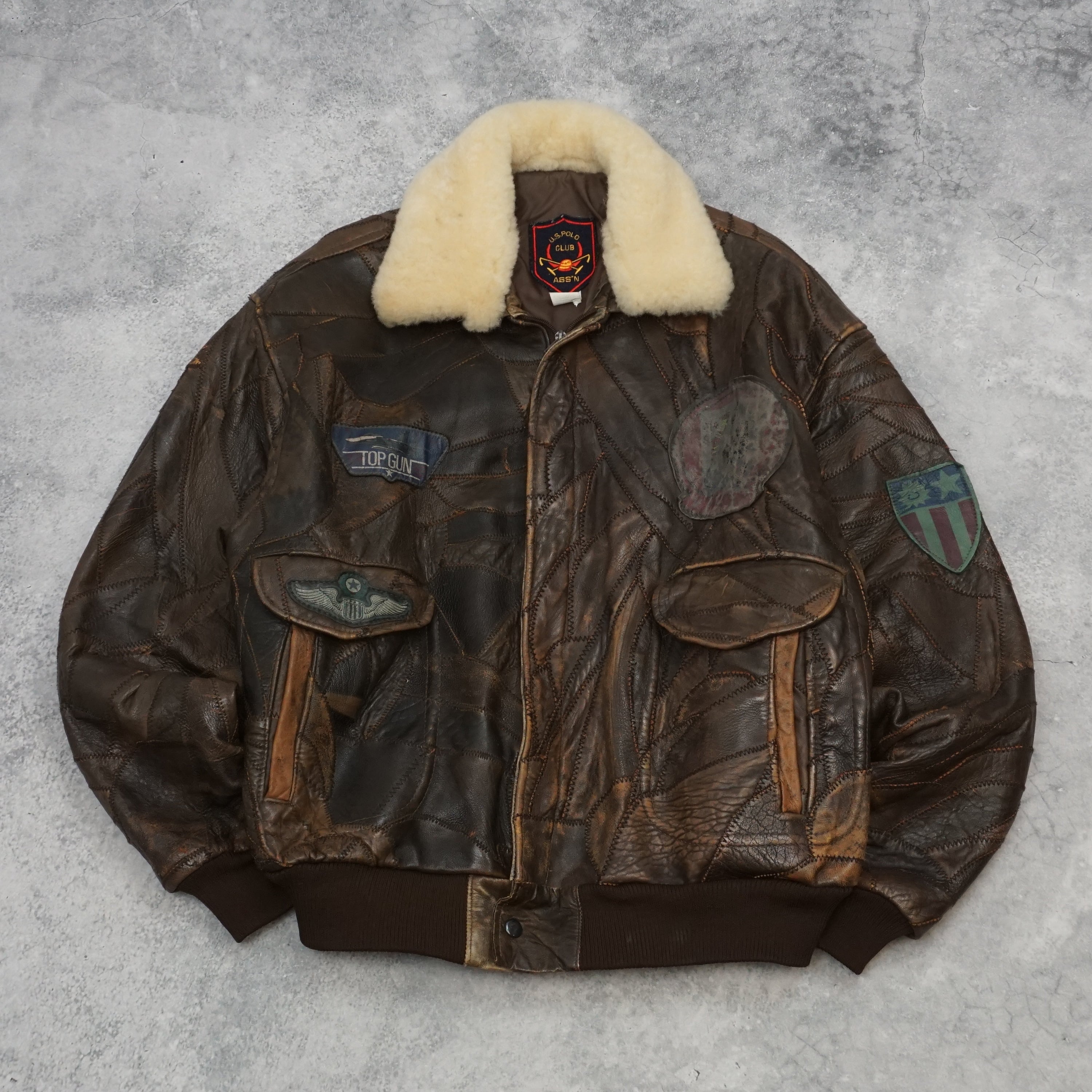Antique U.S. Polo Top Gun Jacket