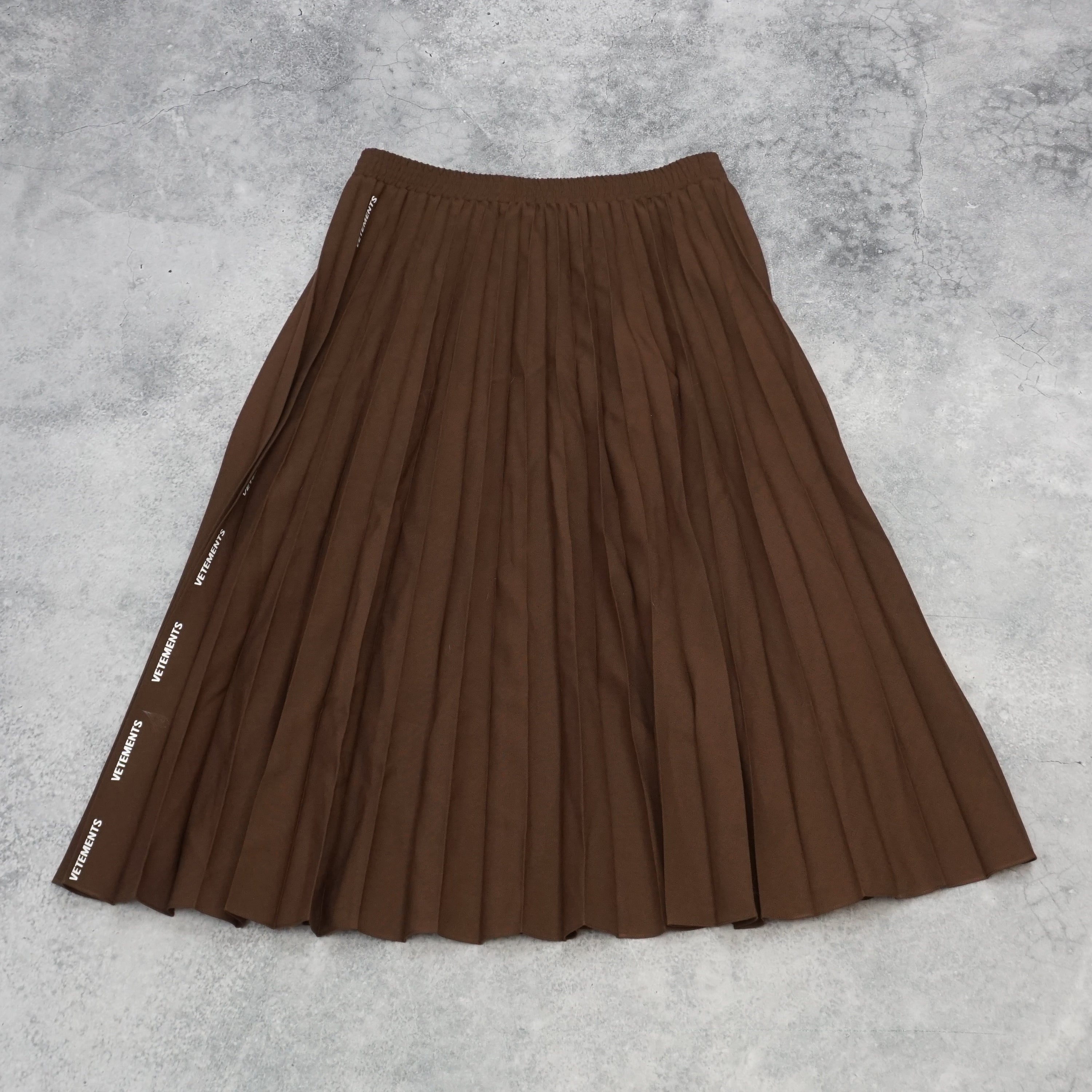Vetements Pleated Skirt