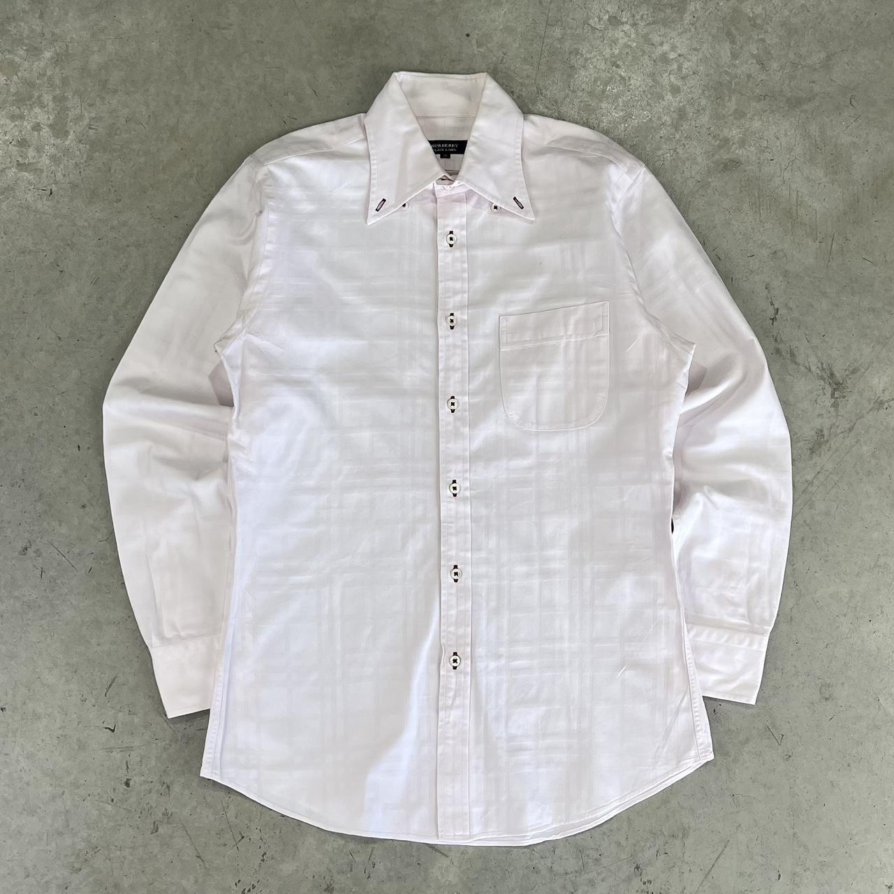 90s Burberry Check Button Up
