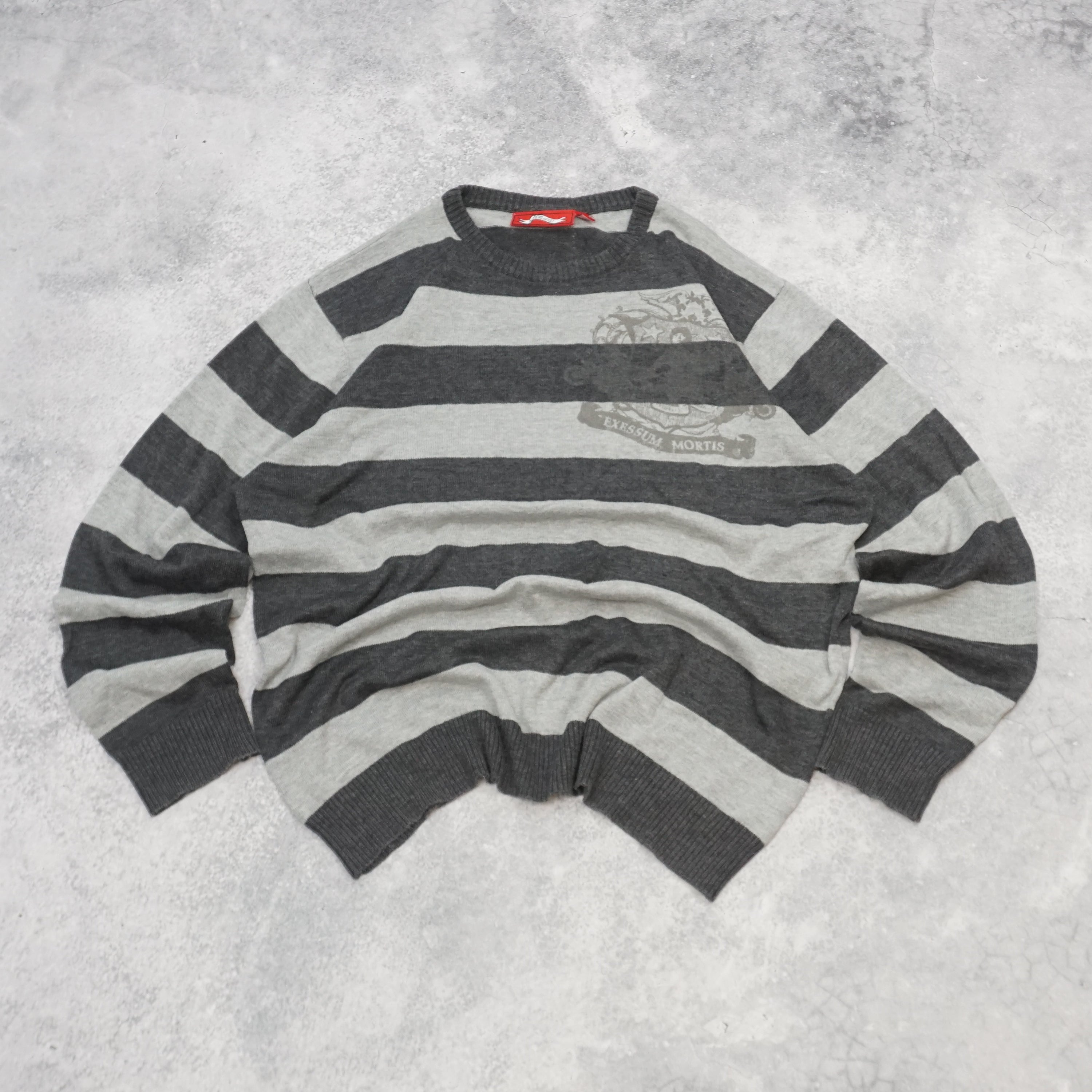 Jayjays Striped Crewneck Sweater