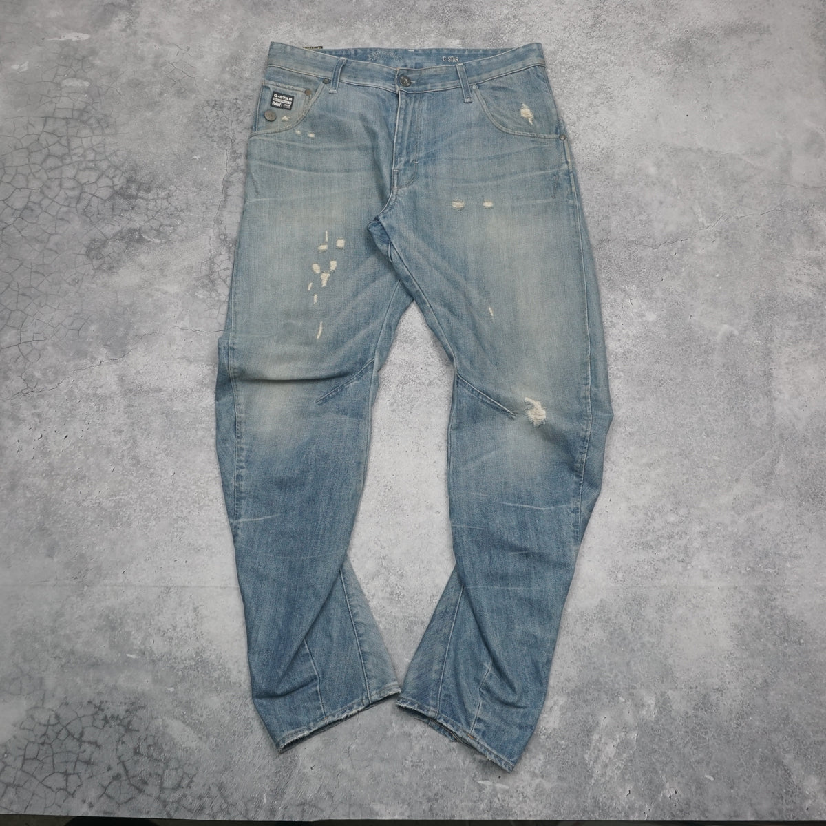 2000s G-Star Raw 3301 Arc Distressed Jeans