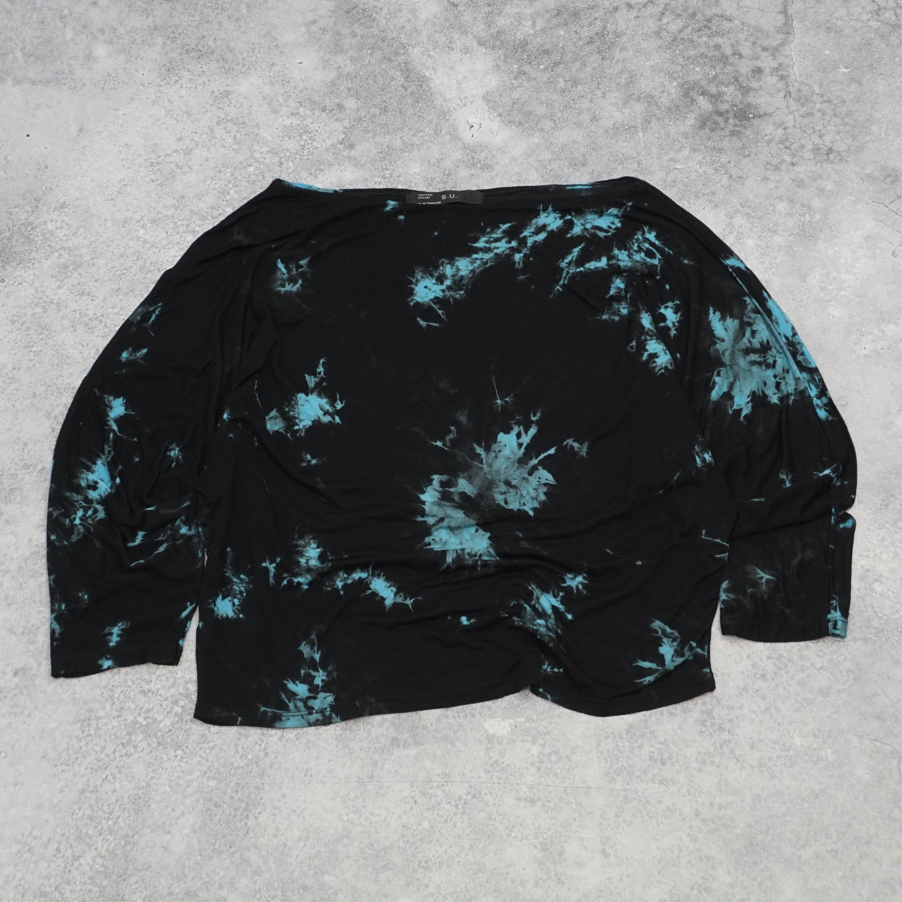 S.U. Tie Dye Graphic Top