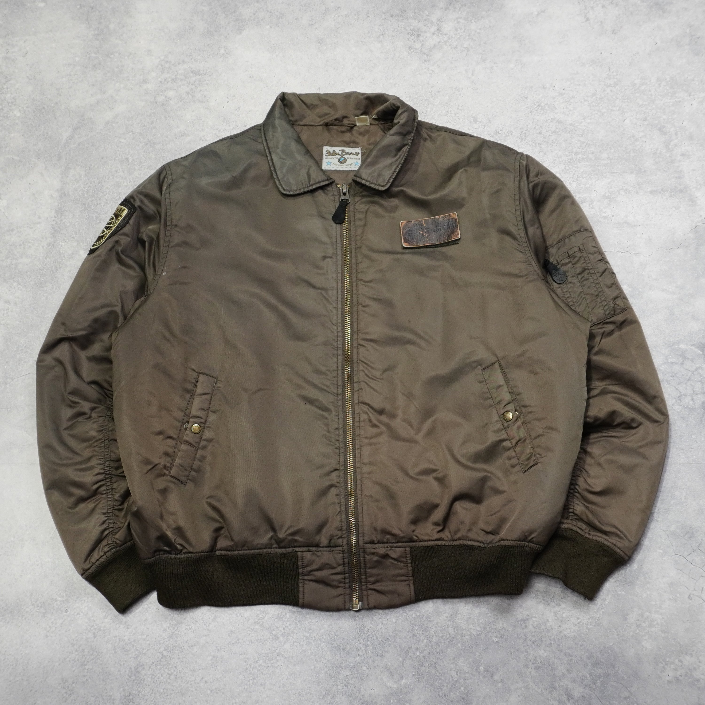 2000s John Baner Bomber Jacket