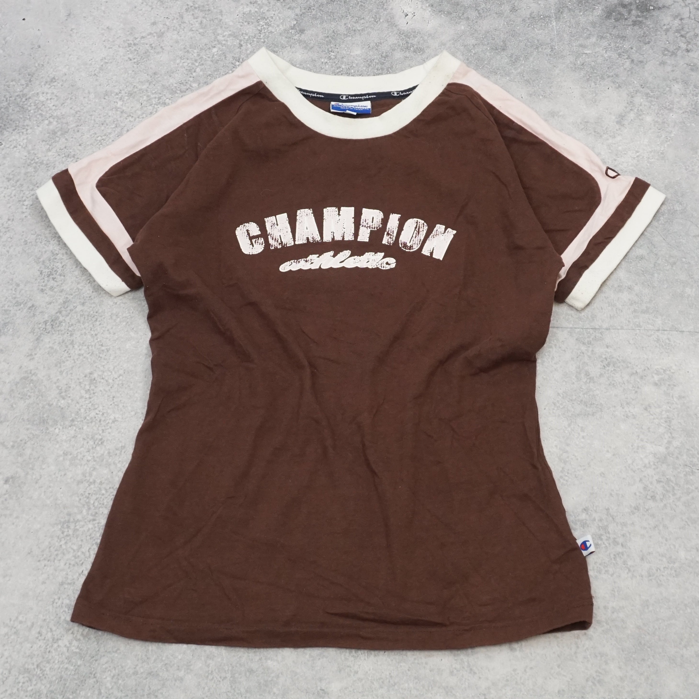 2000s Champion Athletic Ringer T-Shirt