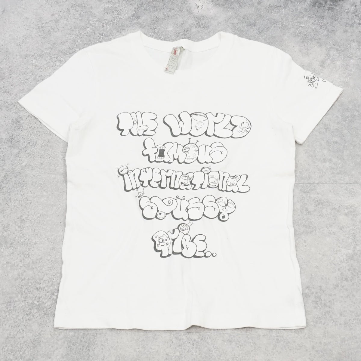 2000s Stussy Graffiti Graphic T-Shirt