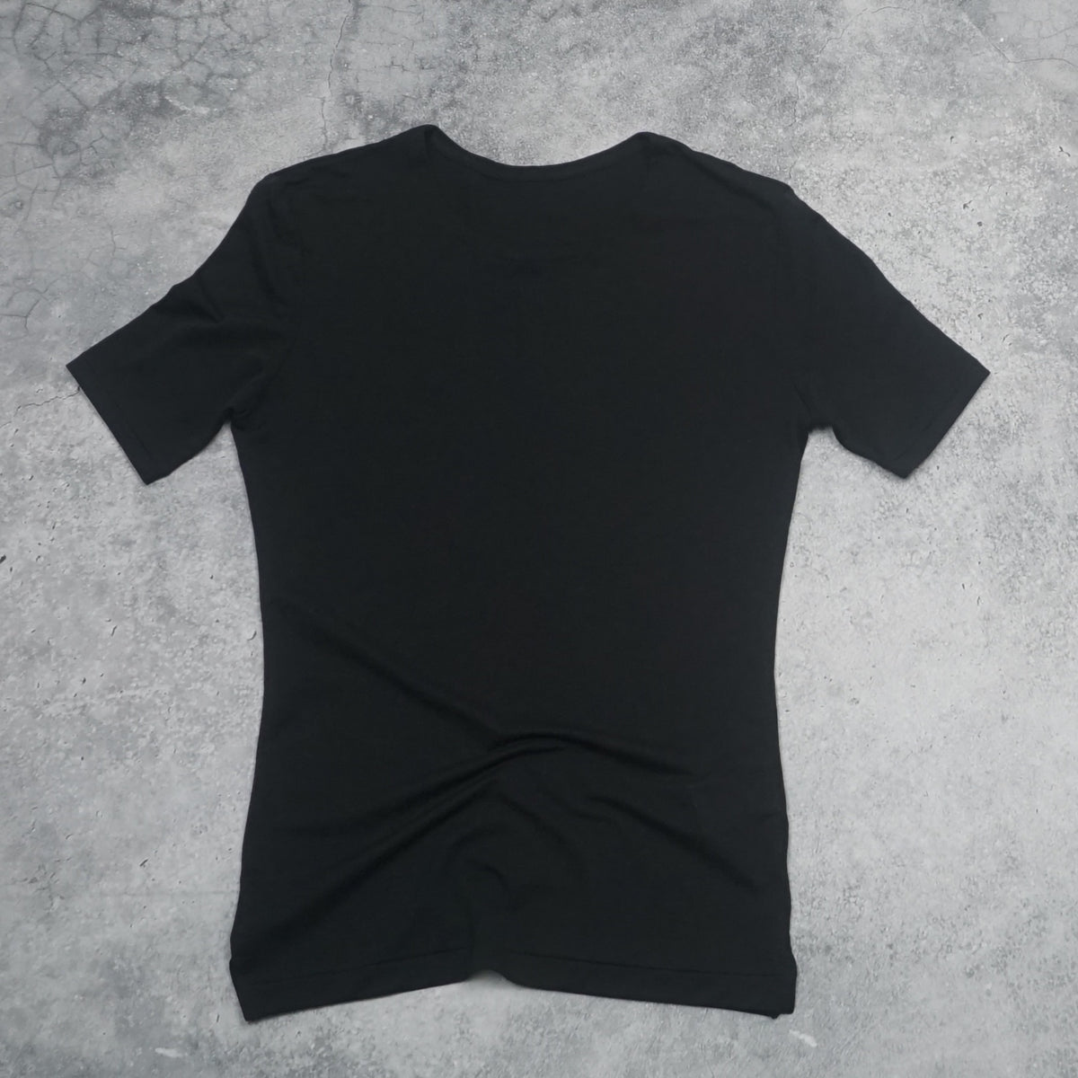 Yohji Yamamoto Black Sheer T-Shirt