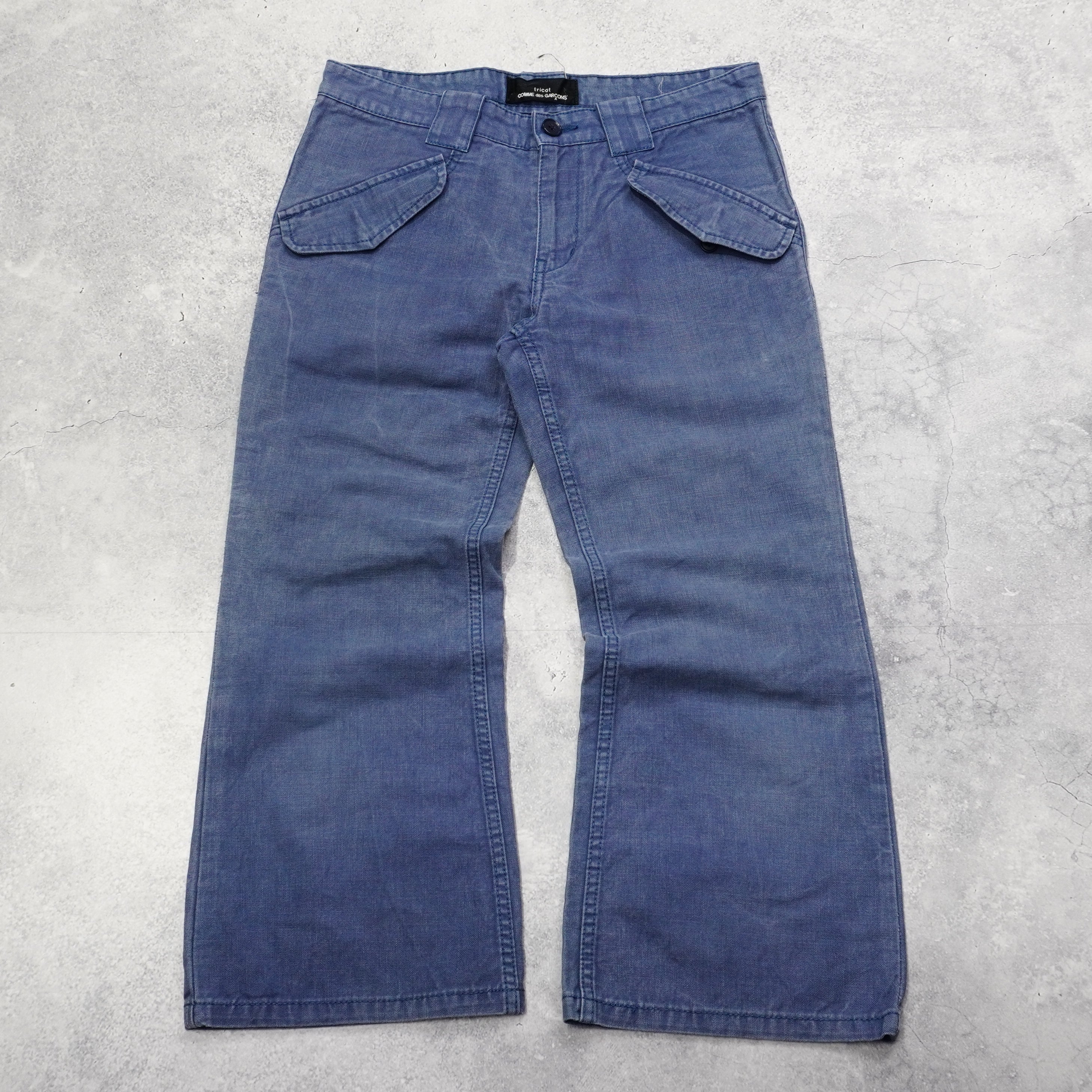 Comme Des Garçons Tricot Flared Capri Pants