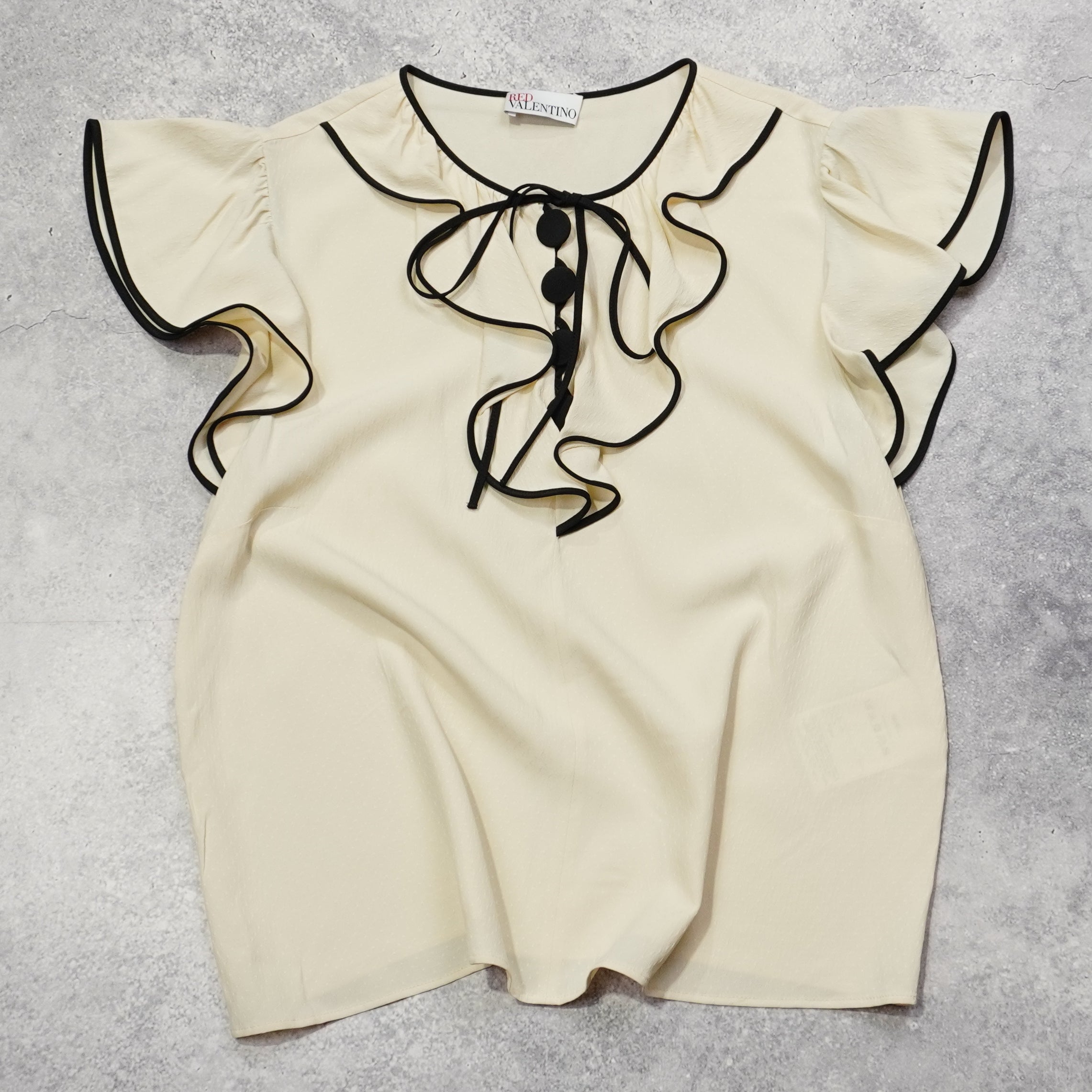 Red Valentino Ruffled Top