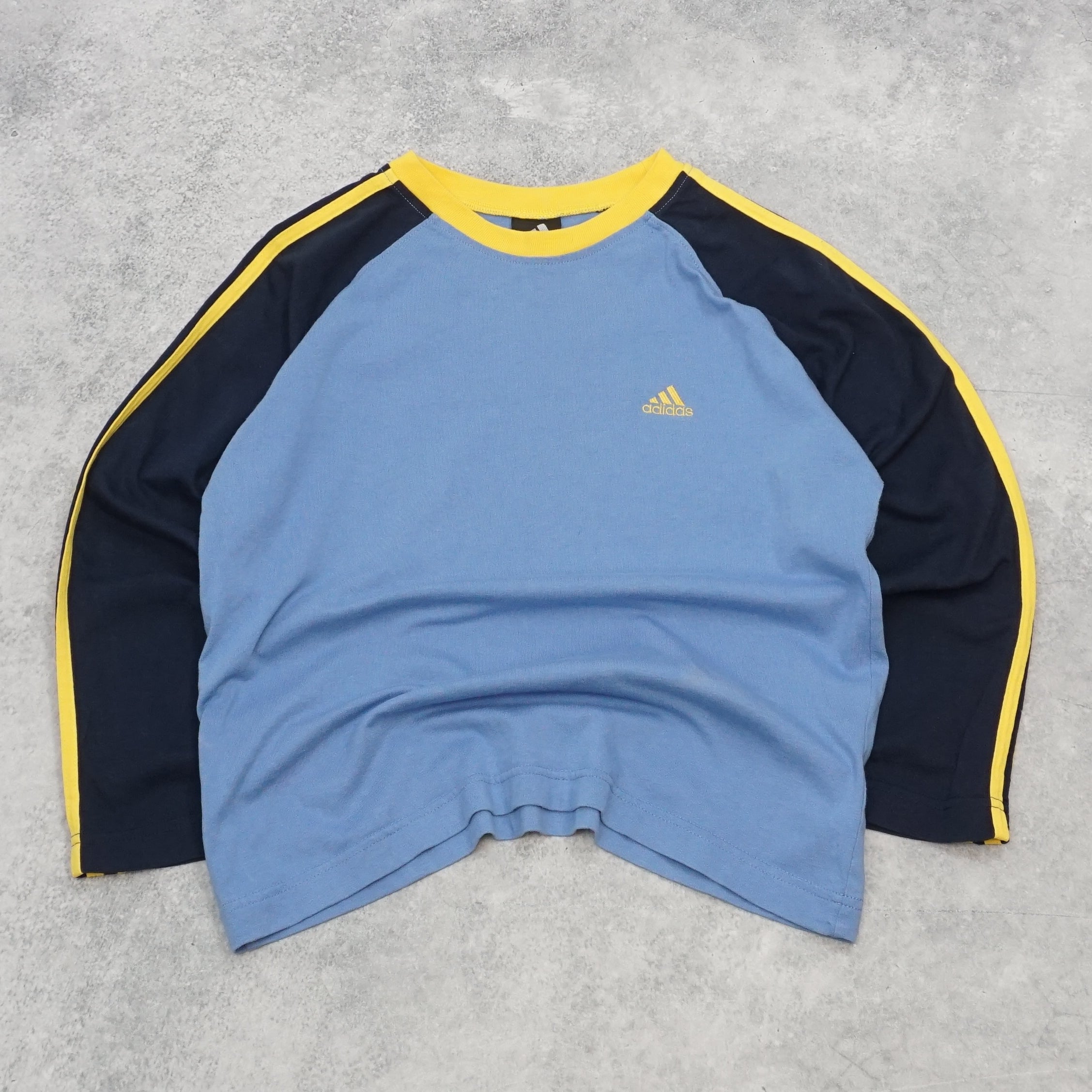 2000s Adidas Long Sleeve Raglan T-Shirt