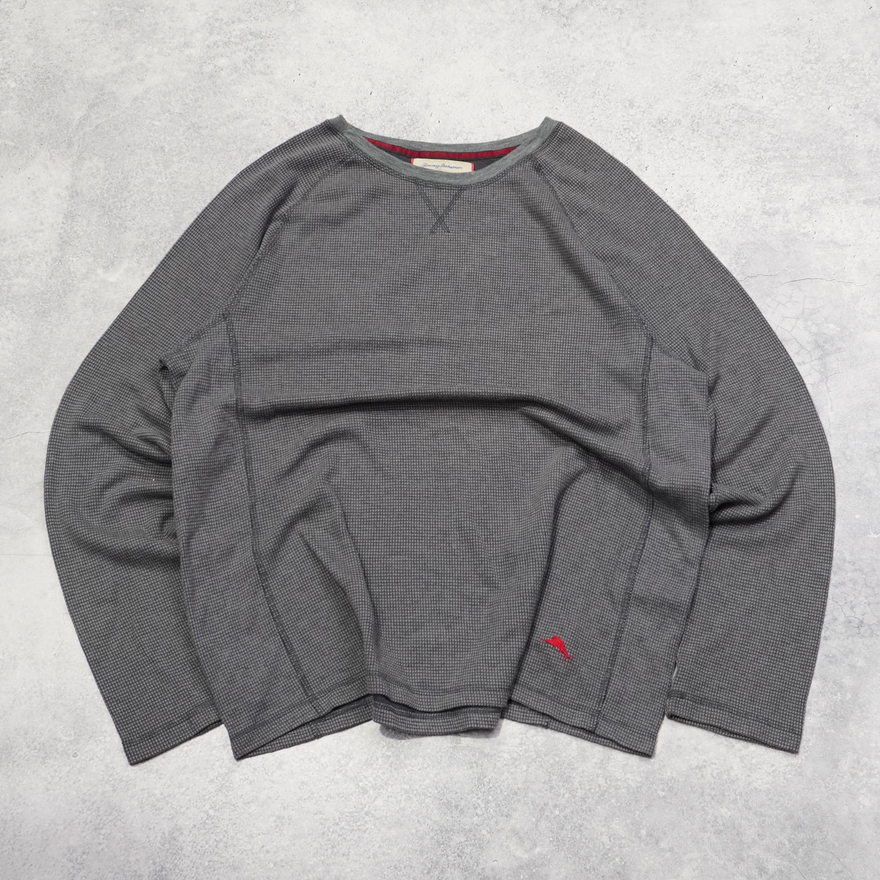 Tommy Bahama Waffle Knit T-Shirt Long Sleeve