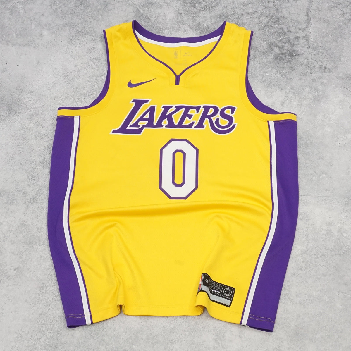 Nike Lakers Kuzma #0 Swingman Jersey