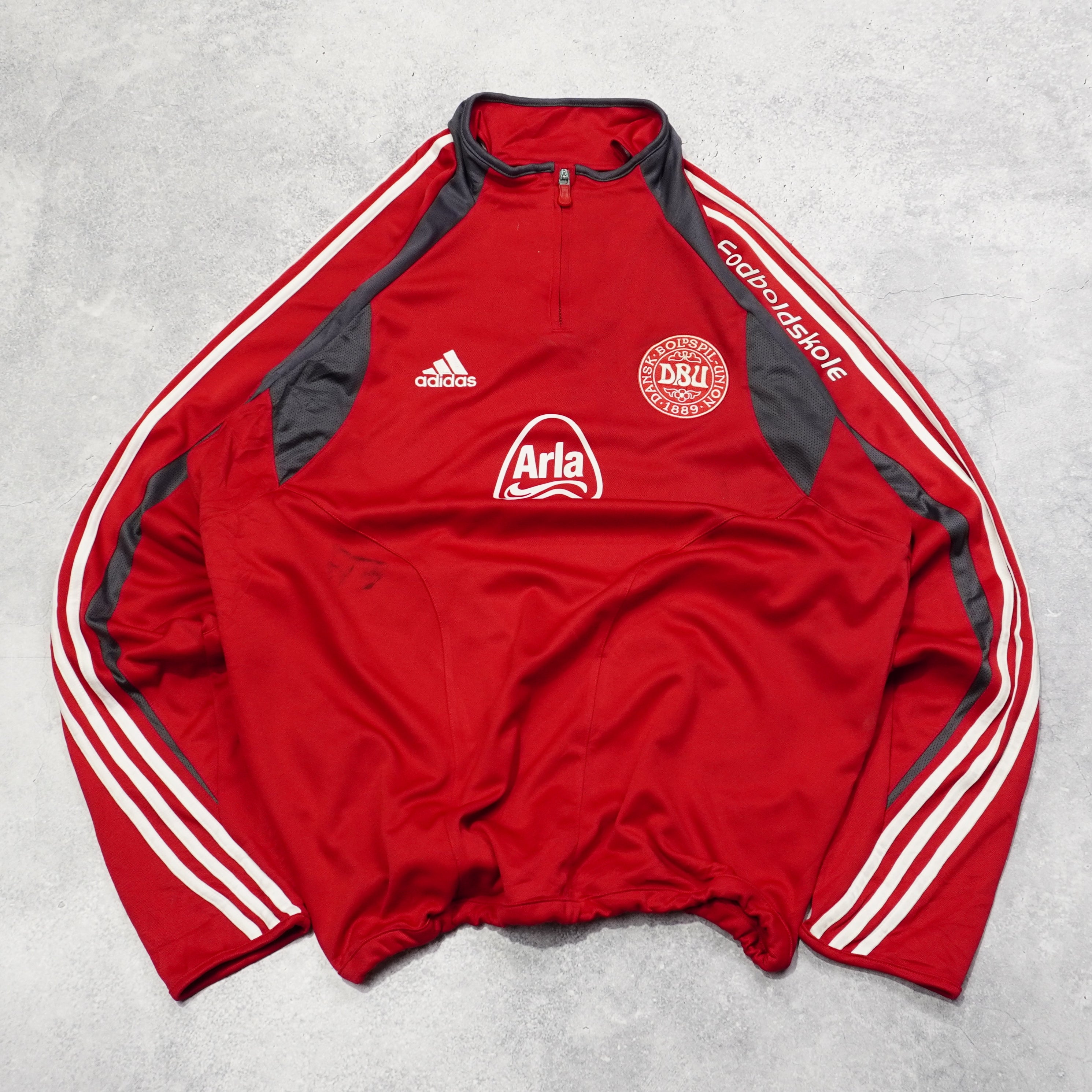 2000s Adidas Denmark Football Track Jacket