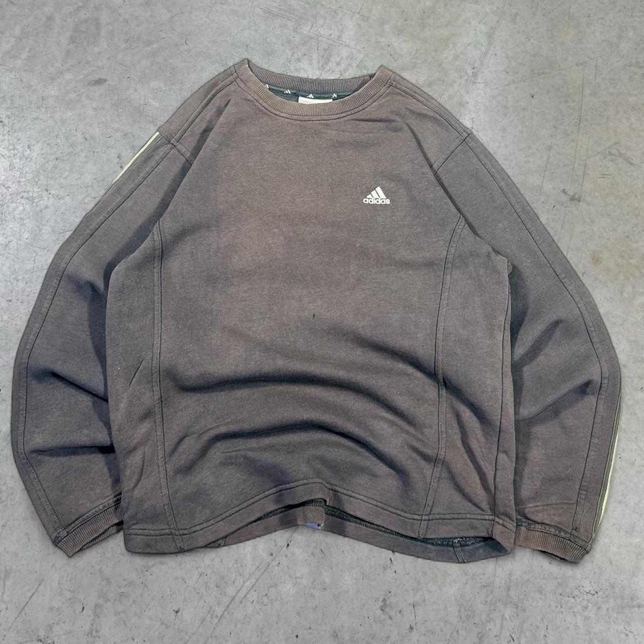 2000s Adidas Oversized Crewneck