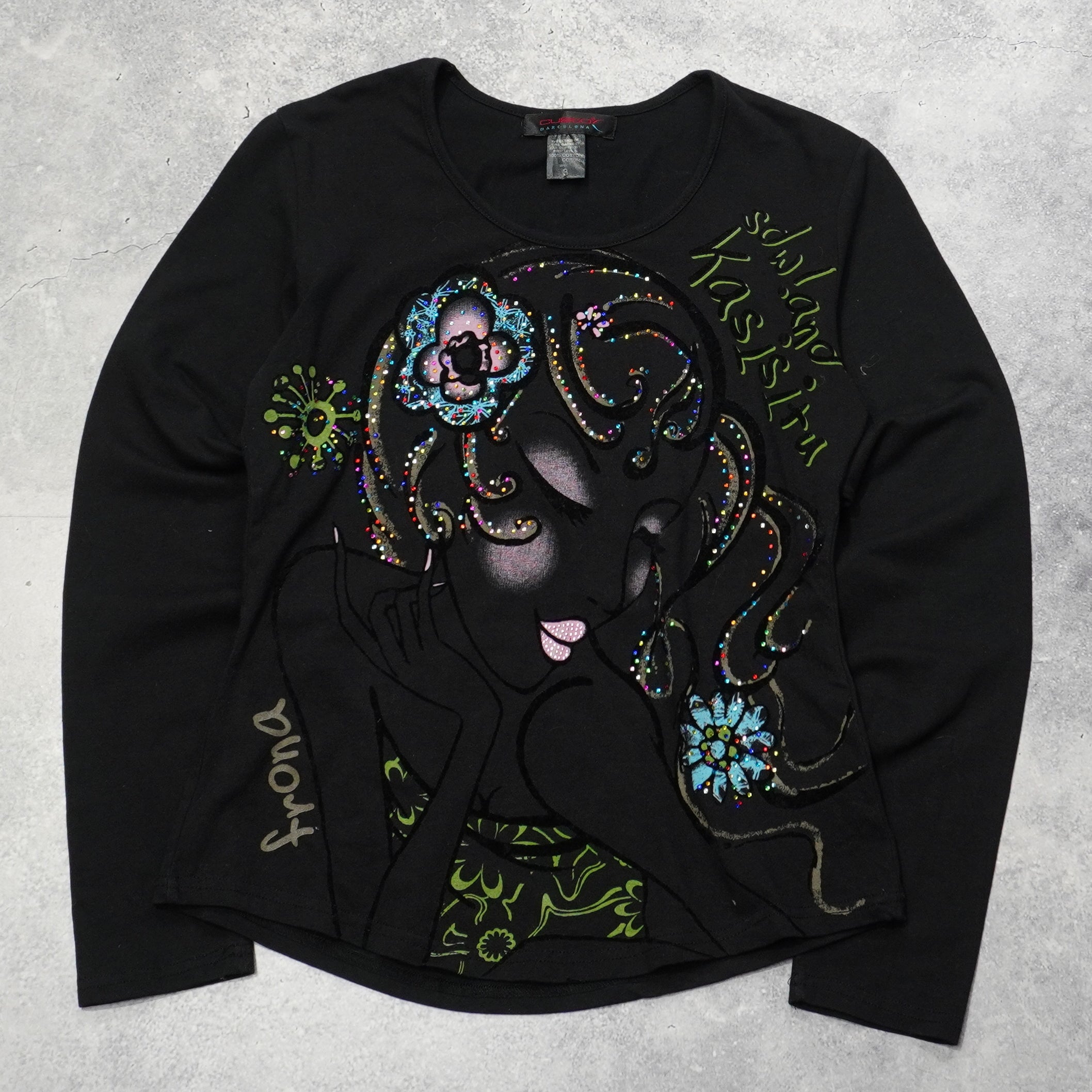2000s Custo Graphic Top