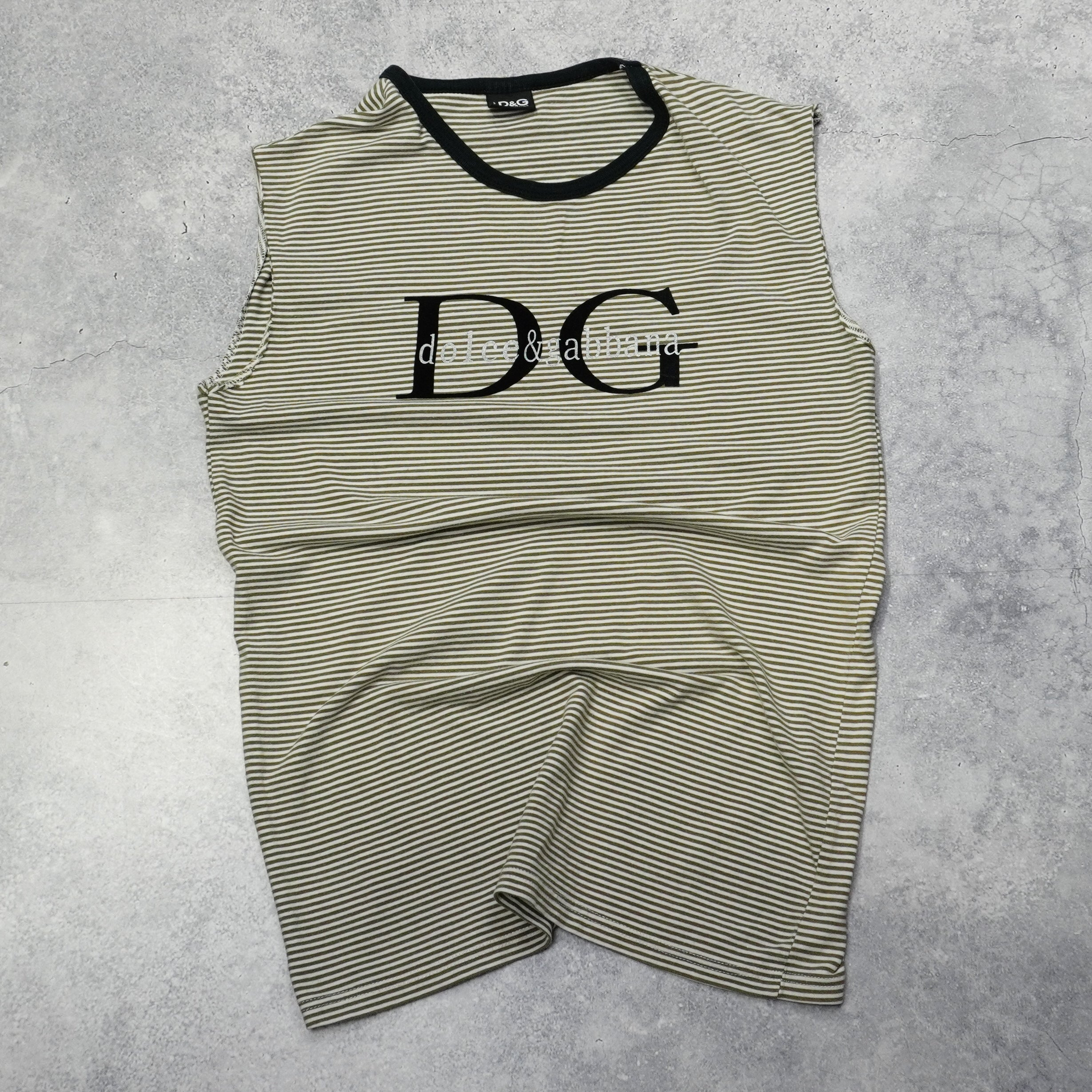 Dolce & Gabbana Striped Tank Top