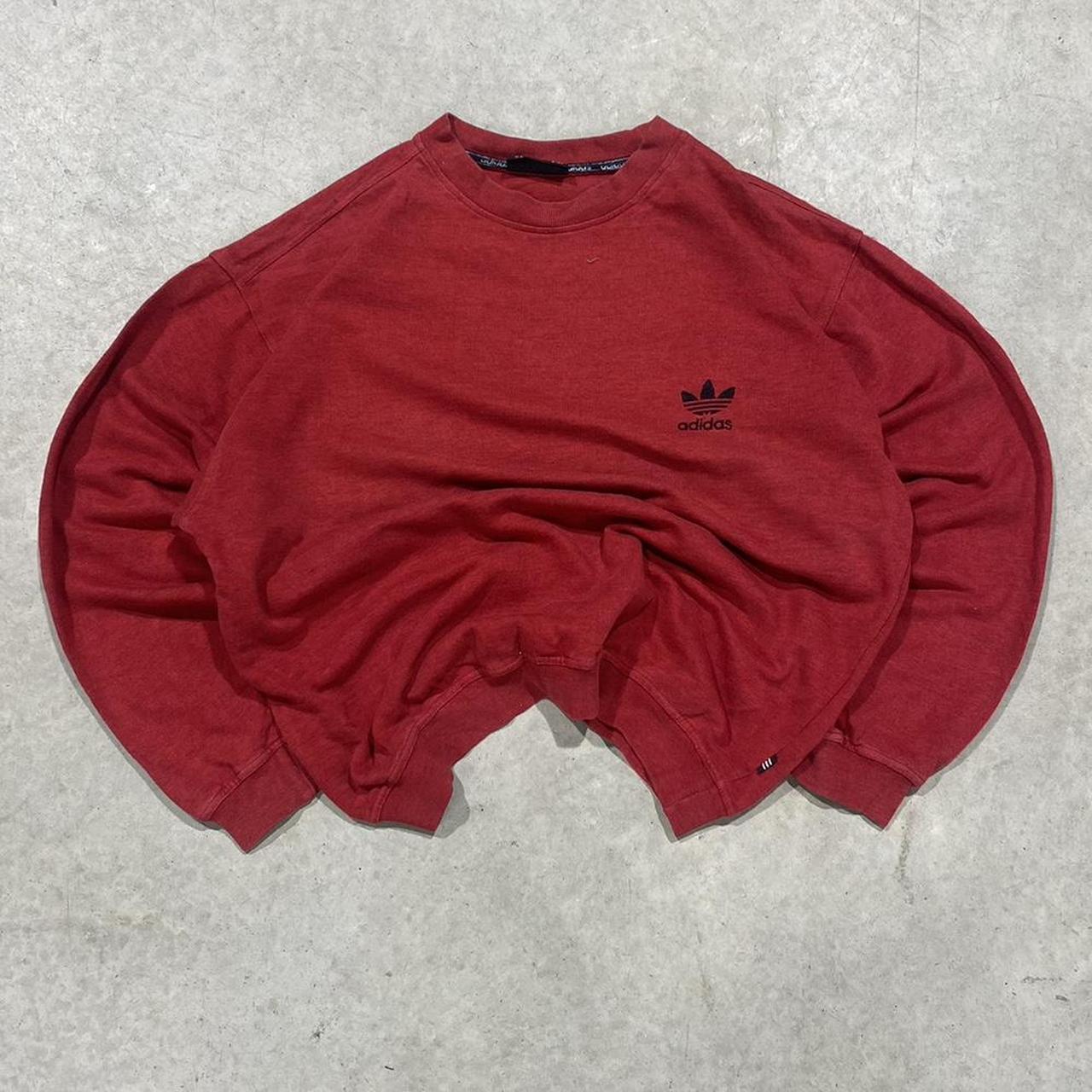 90s Adidas Oversized Crewneck Jumper