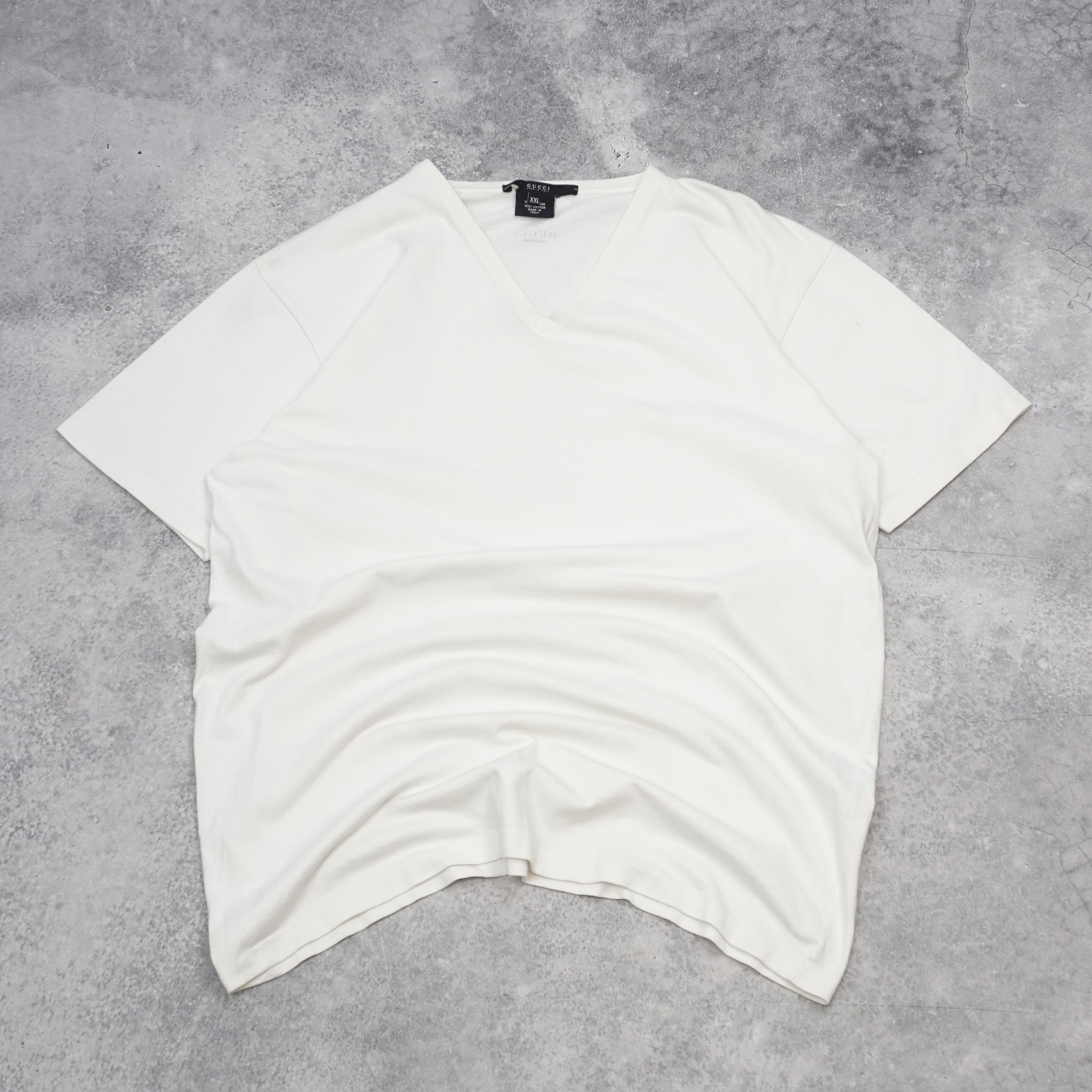Gucci V Neck Cotton Top