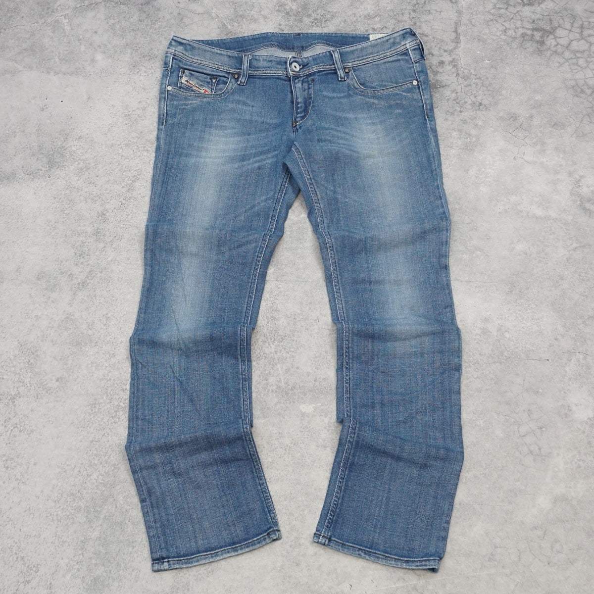 2000s Diesel Embroidered Jeans