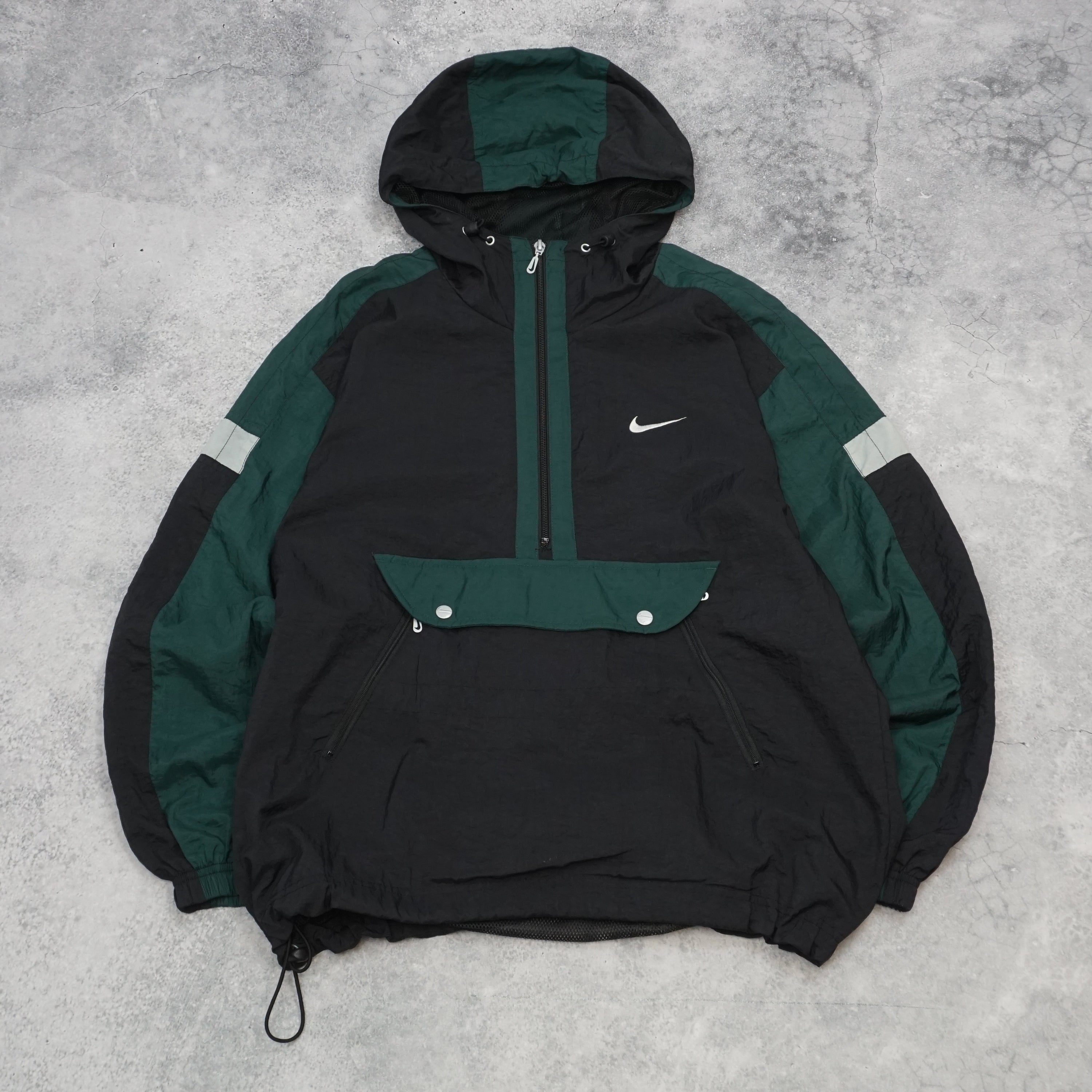 2000s Nike Pullover Hoodie Zip Up Track Jacket
