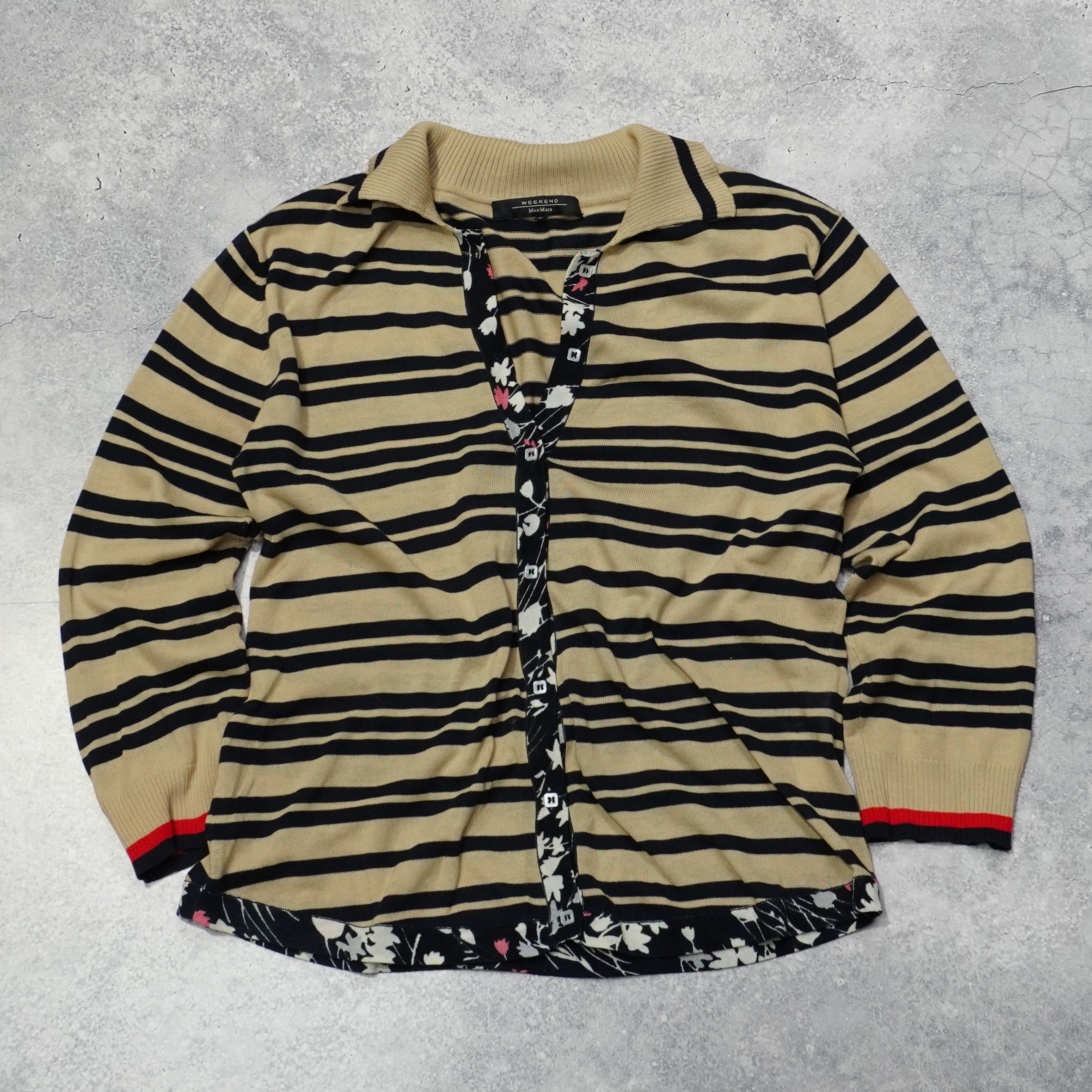 MaxMara Striped Cardigan