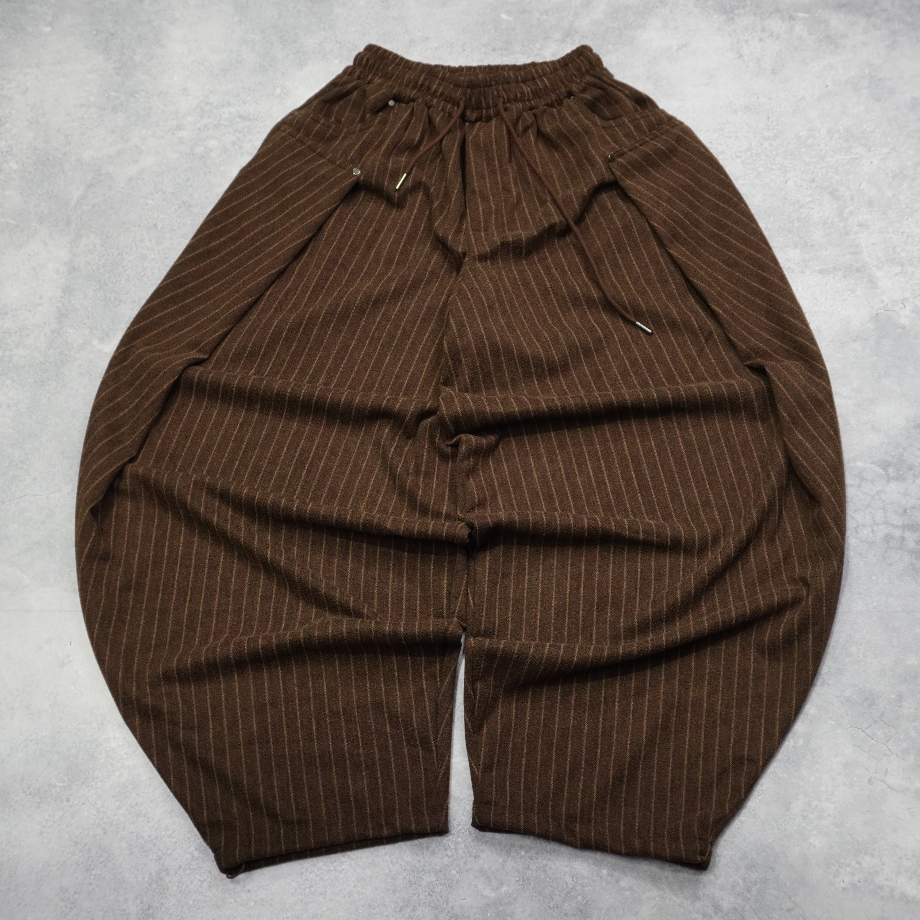 Gather Wide Leg Pants