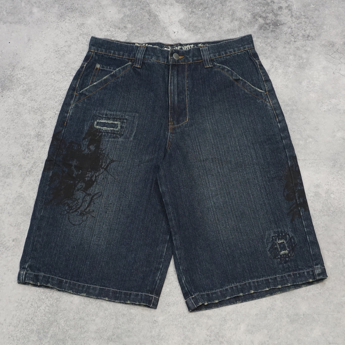 2000s Target Baggy Graphic Jorts