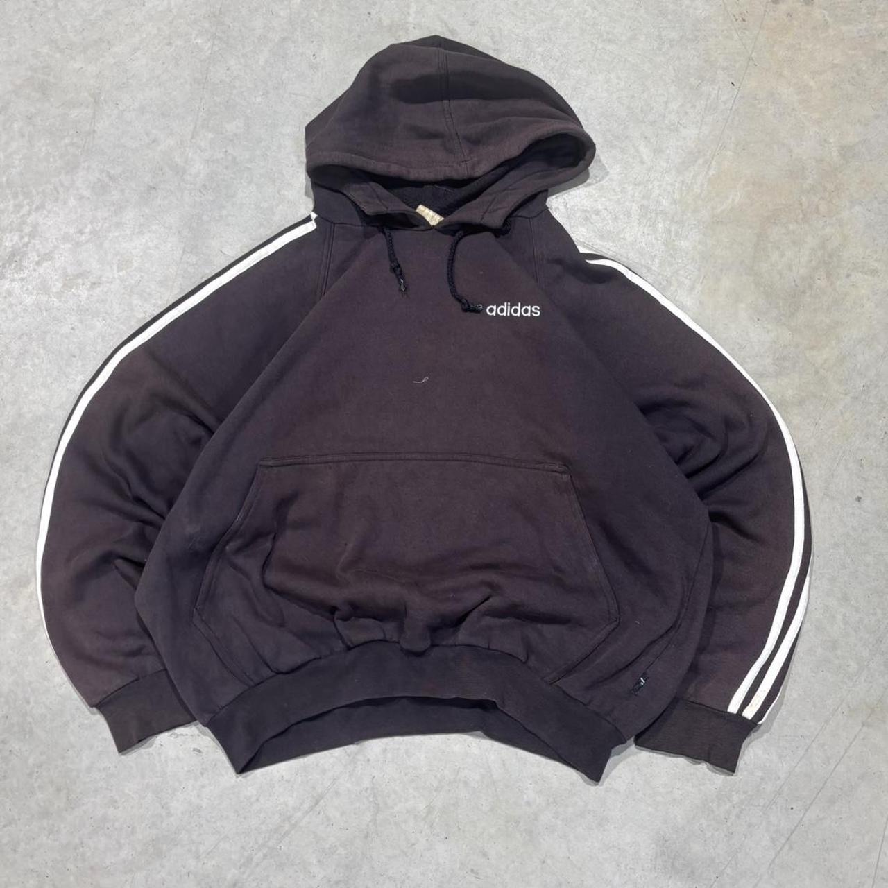 90s Adidas Oversized Hoodie