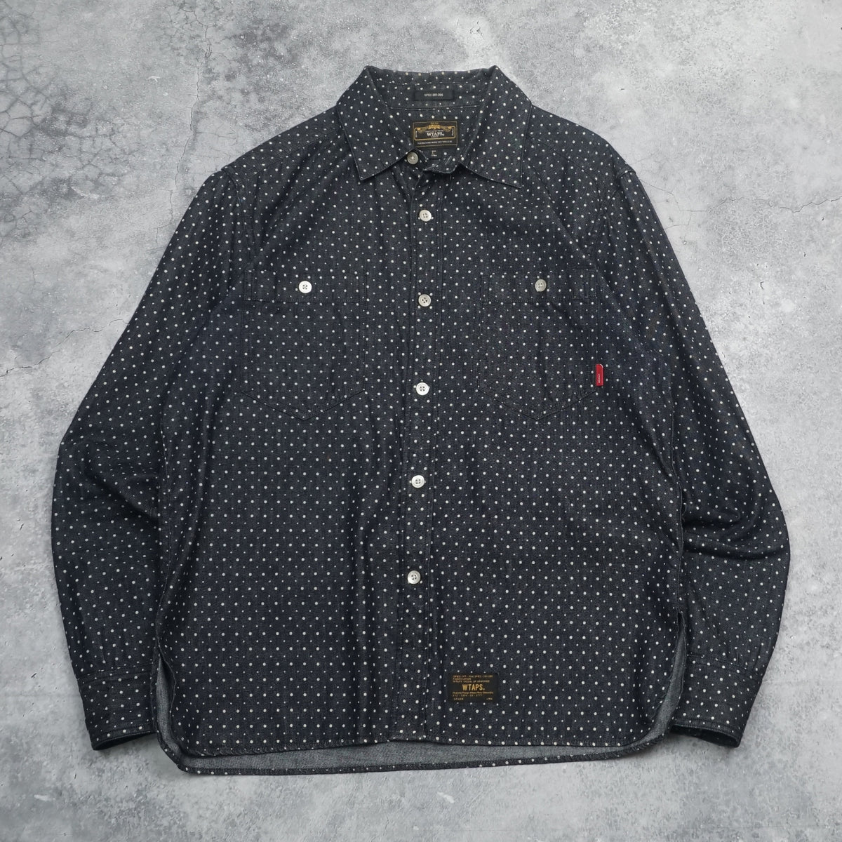 Wtaps Polka Dot Denim Shirt