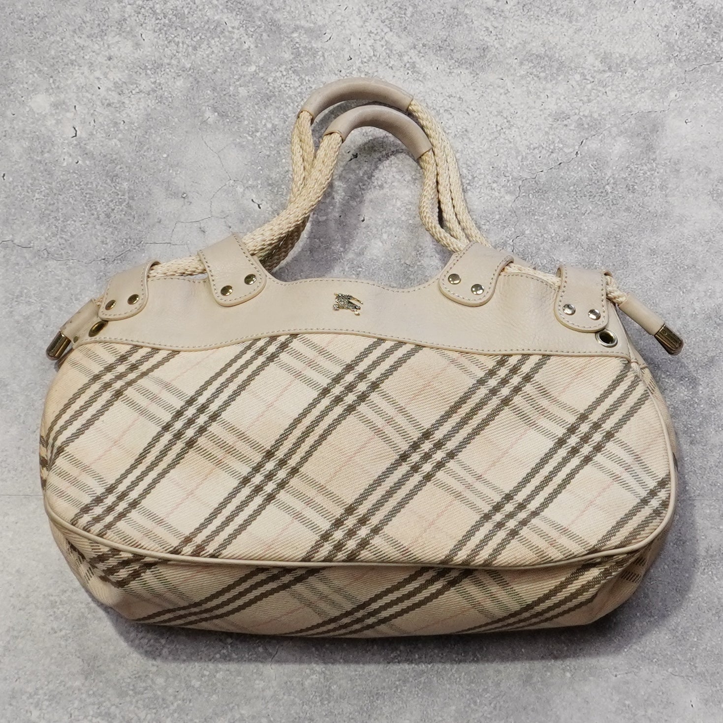 2000s Burberry Blue Label Handbag