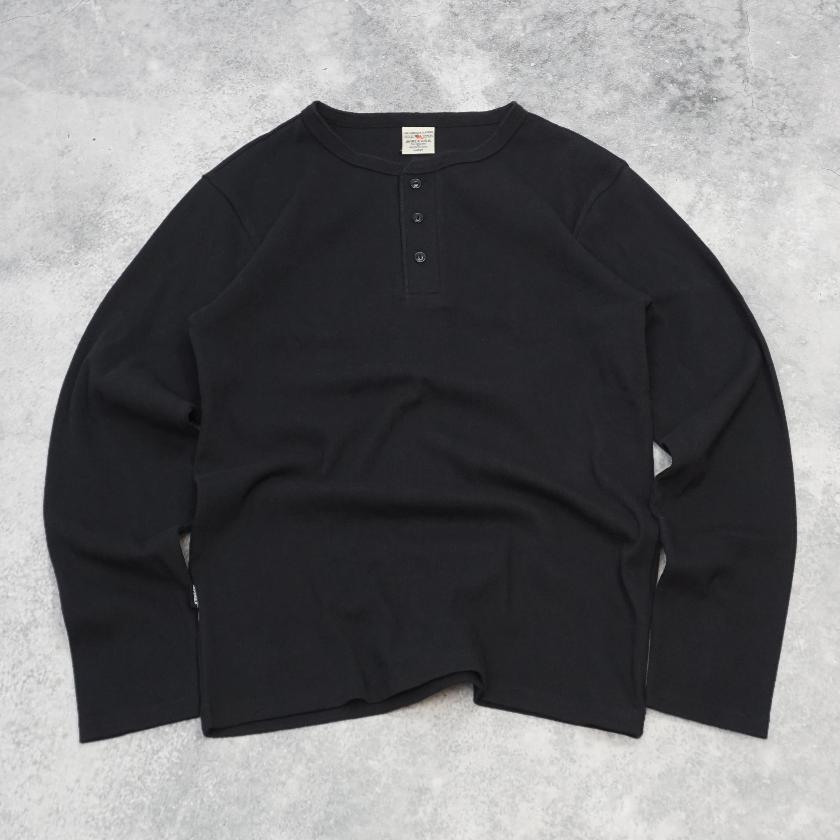 Avirex Avirex Daily Wear Henley  Shirt Henley