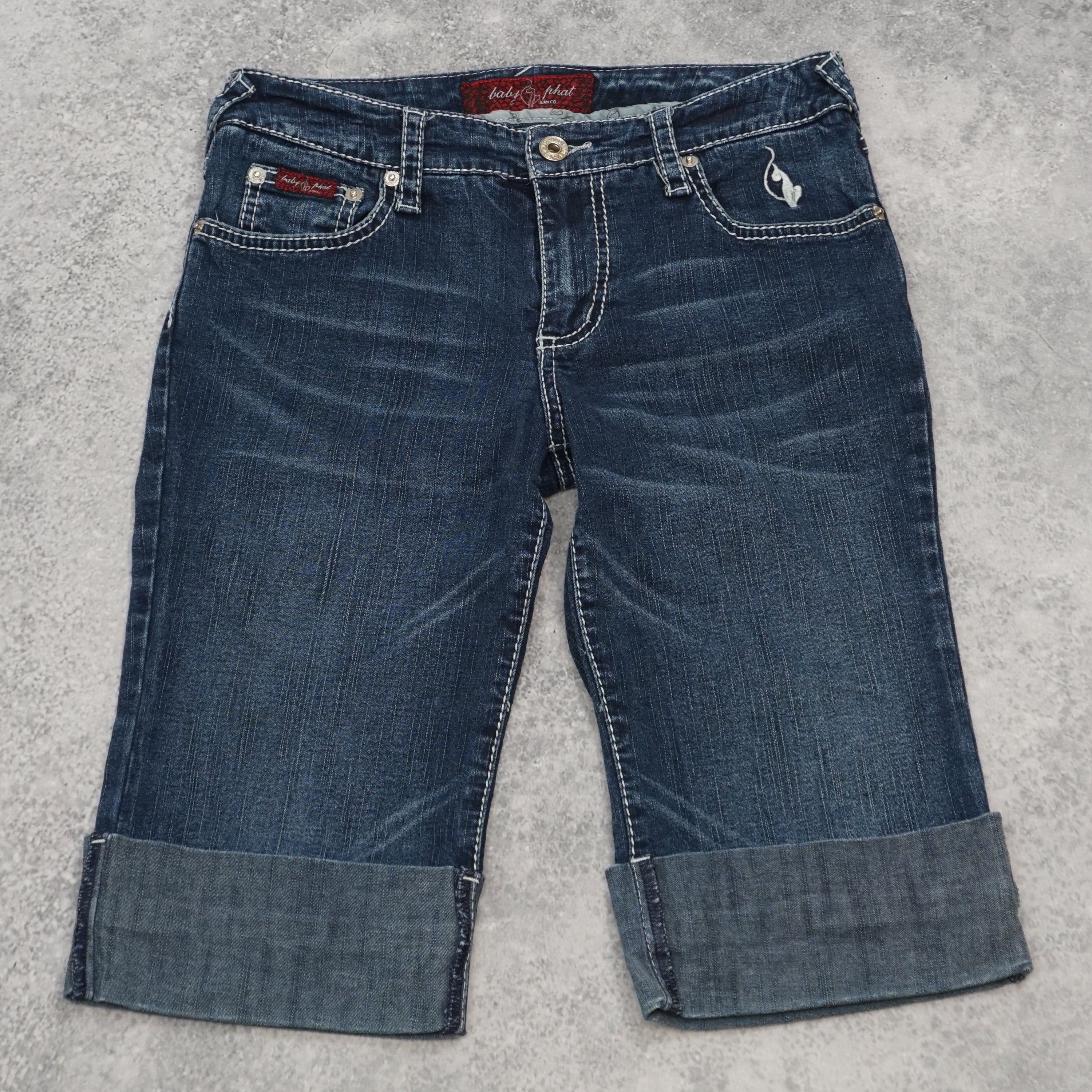 2000s Baby Phat Capri Cuffed Shorts