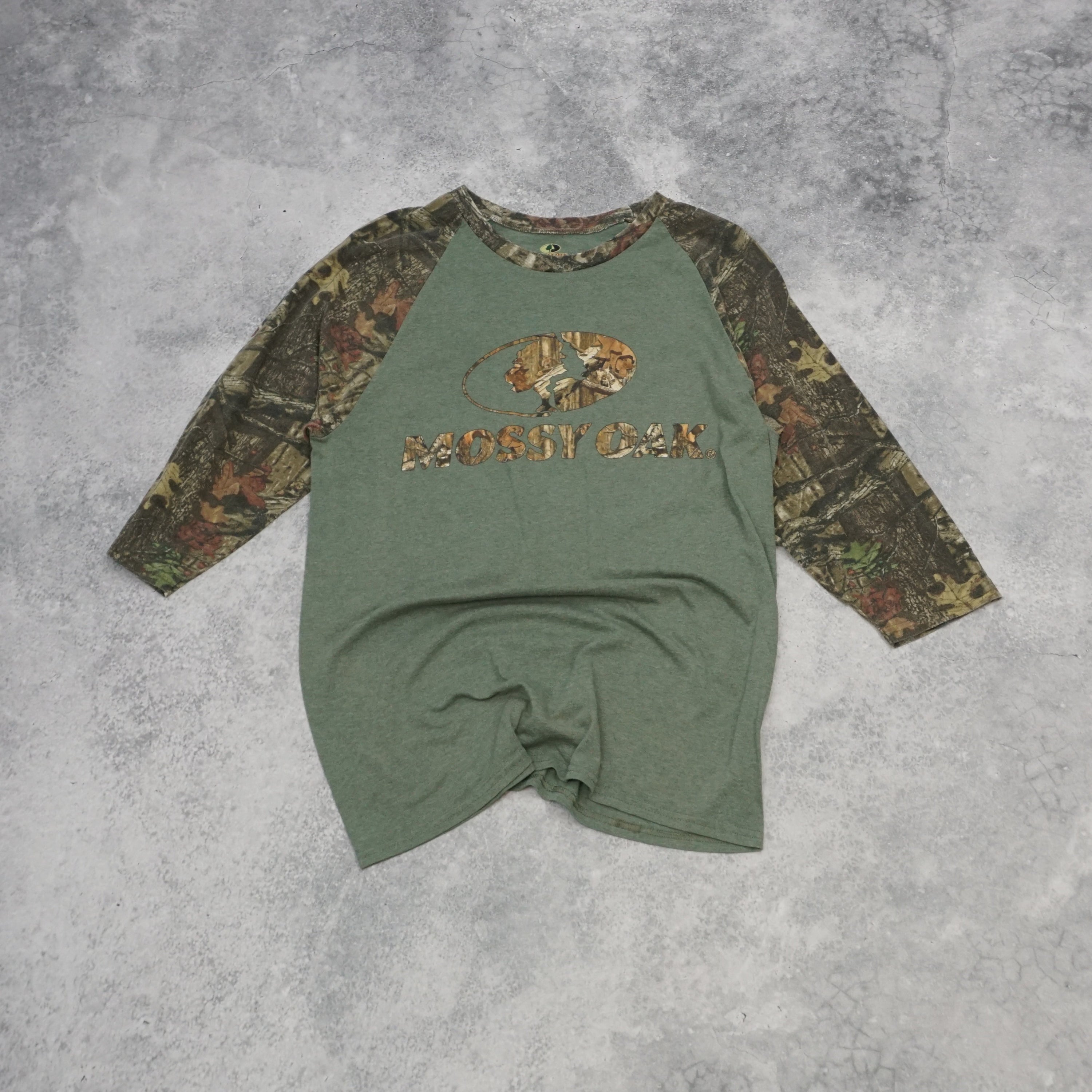 Mossy Oak Camo Sleeve Top Tee