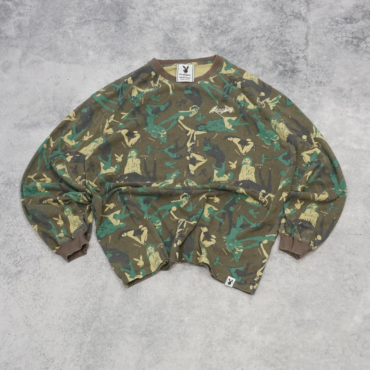2000s Playboy Graphic longsleeve T-Shirt