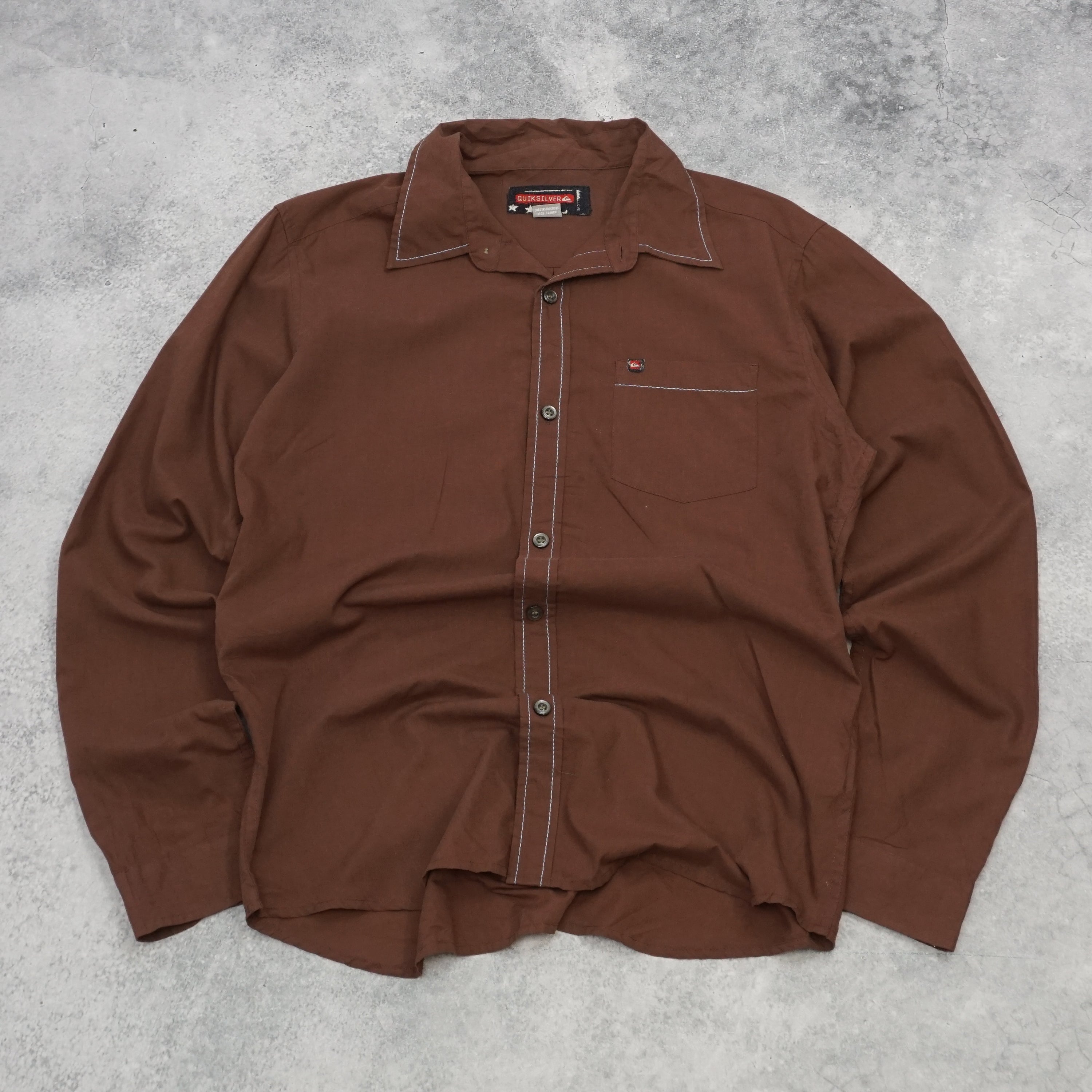 2000s Quiksilver Button Up