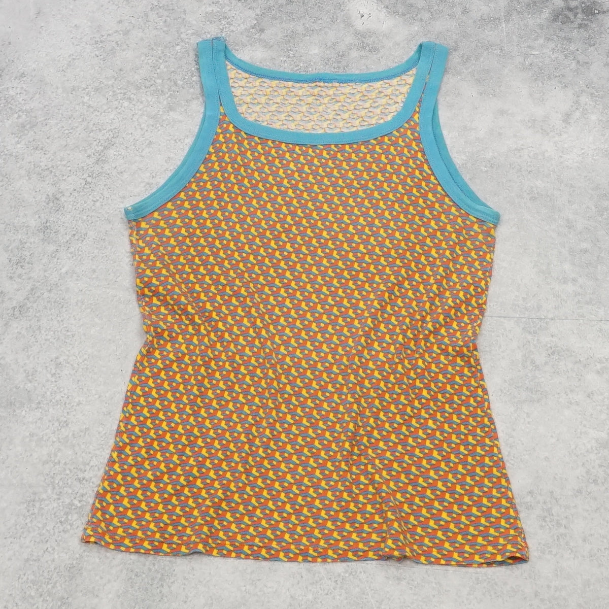 Geometric Print Tank Top