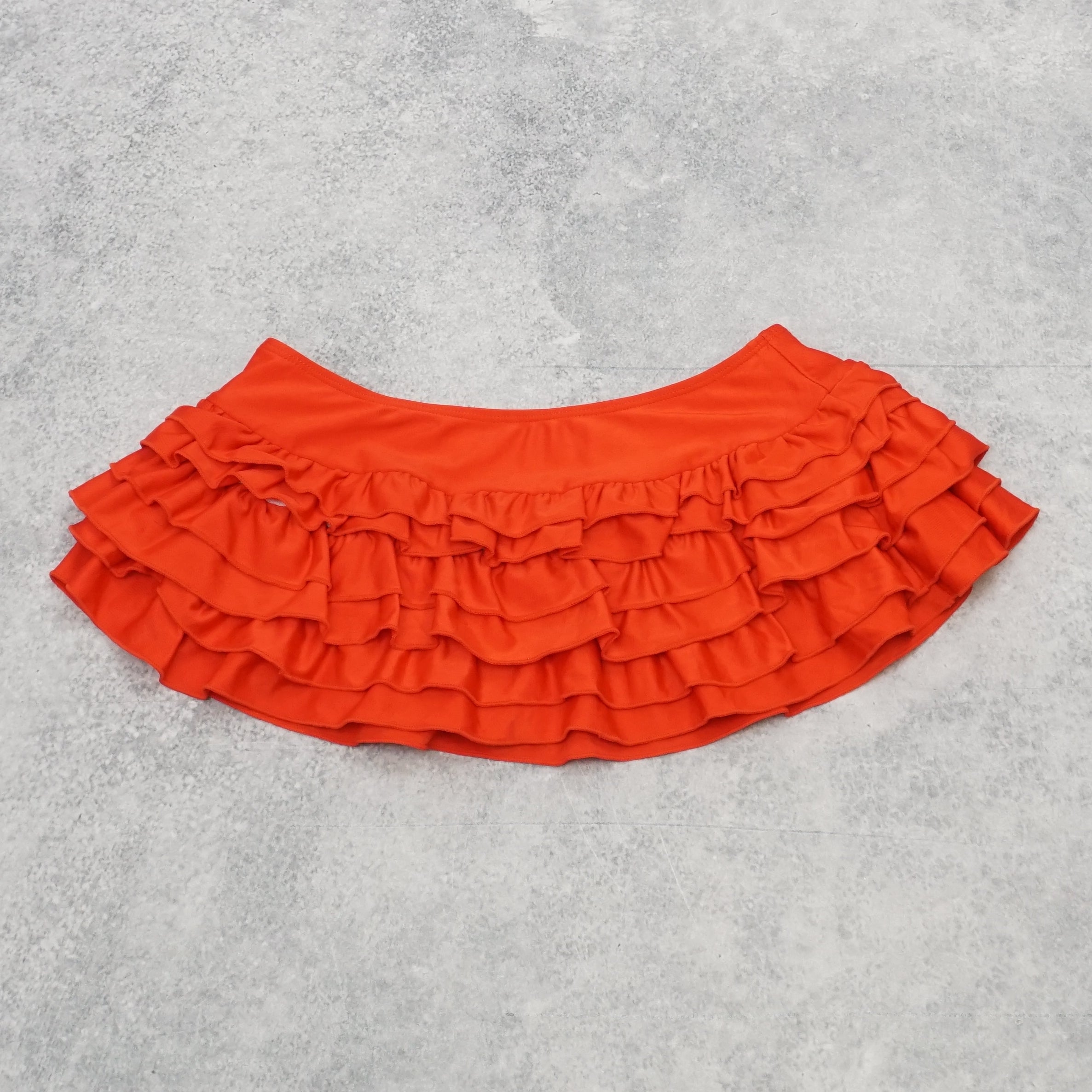Ruffled Mini Skirt