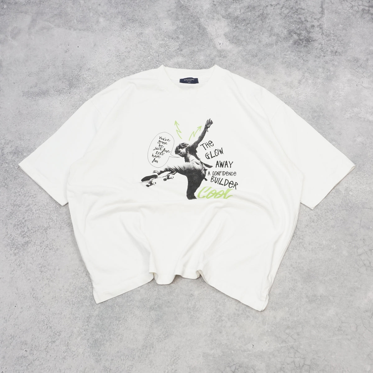 Back Number Oversized Graphic T-Shirt