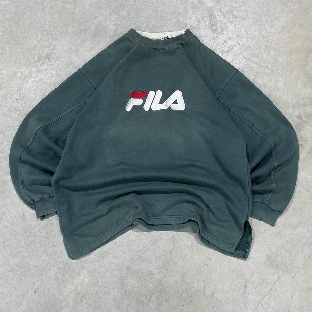 2000s Fila Oversized Crewneck Jumper