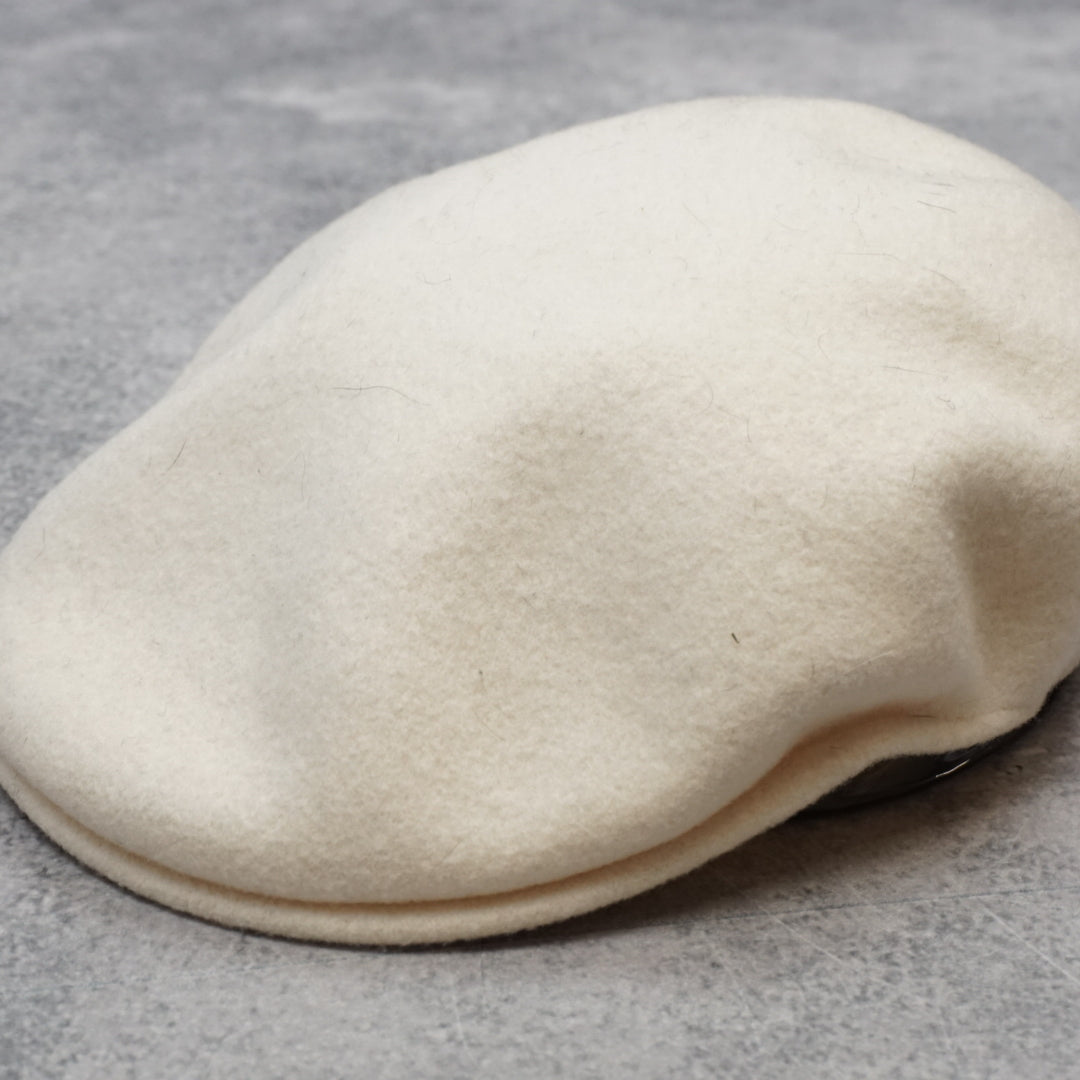 Kangol Cream Flat Cap Hat Flat Cap