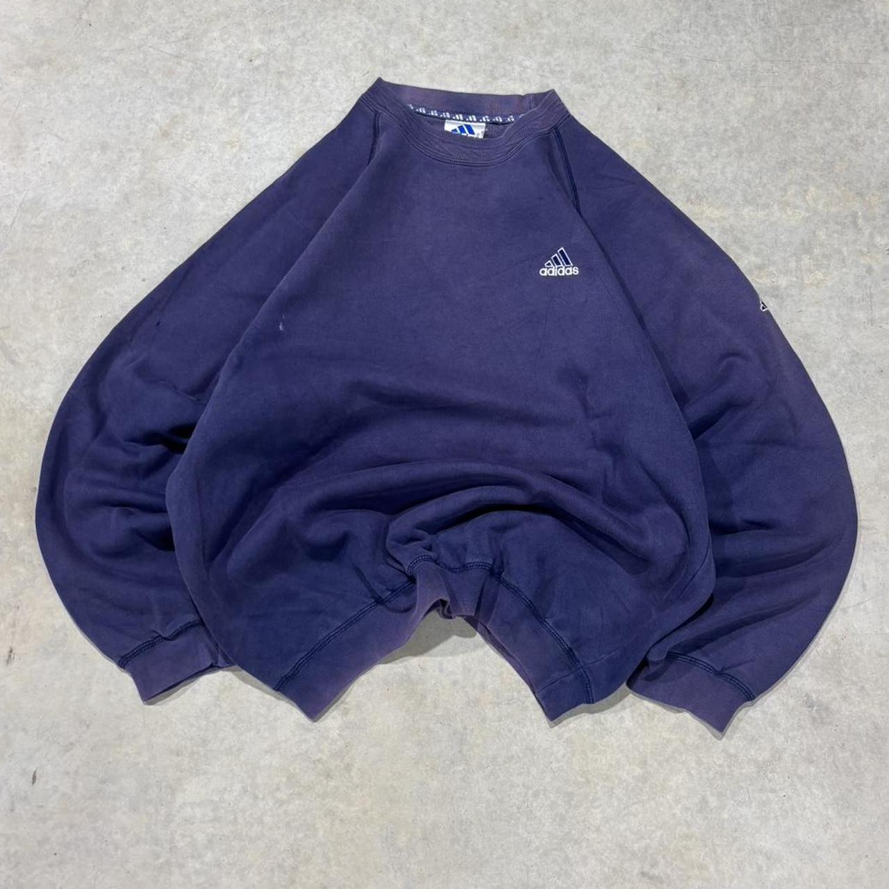 90s Adidas Oversized Crewneck