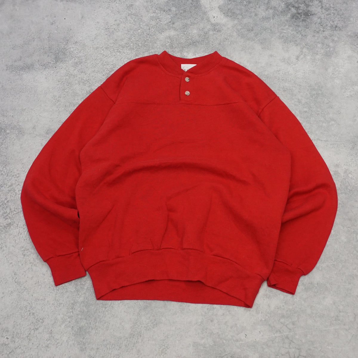 90s Bassett-Walker Henley Blank Sweater