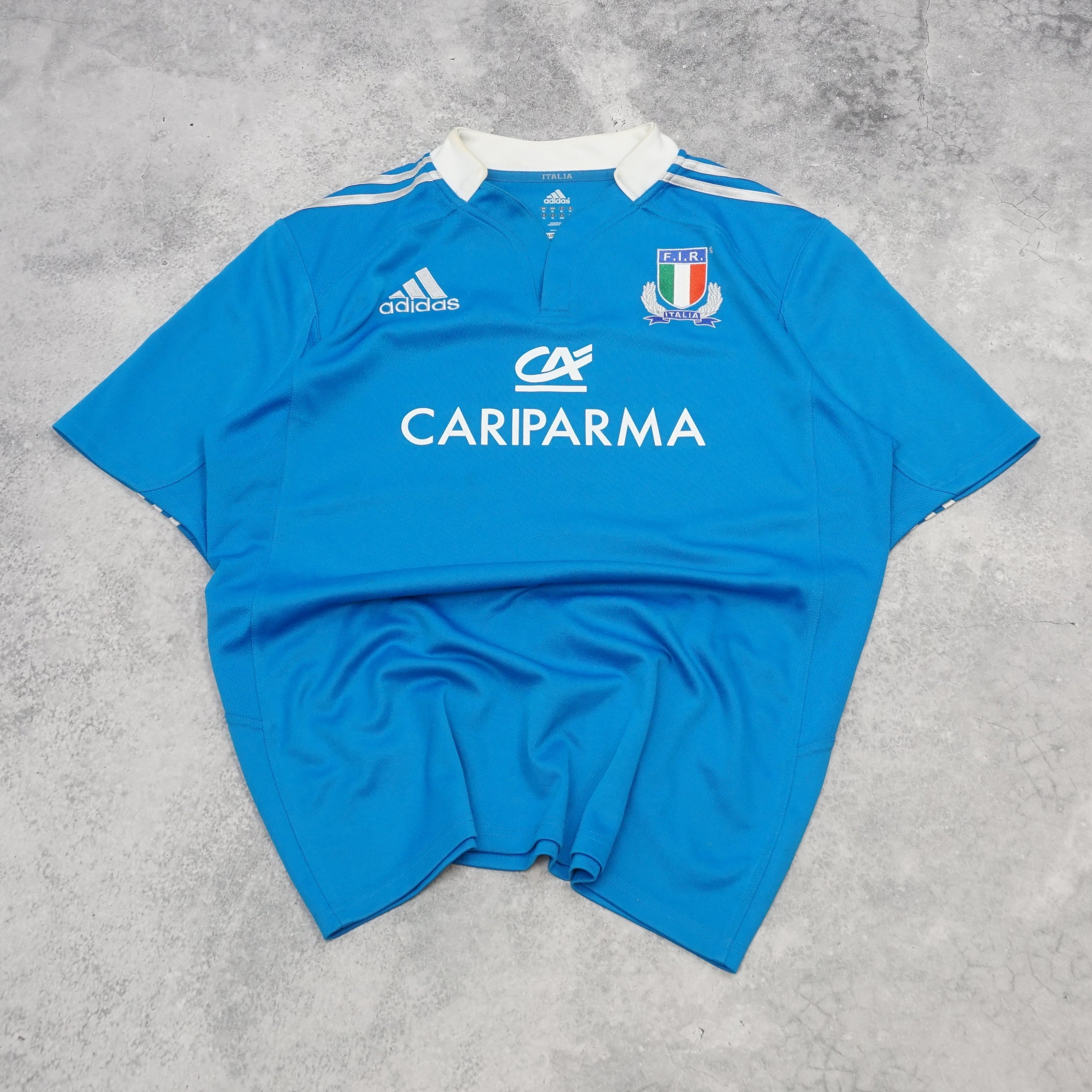2000s Adidas Clima Cool Italy Jersey