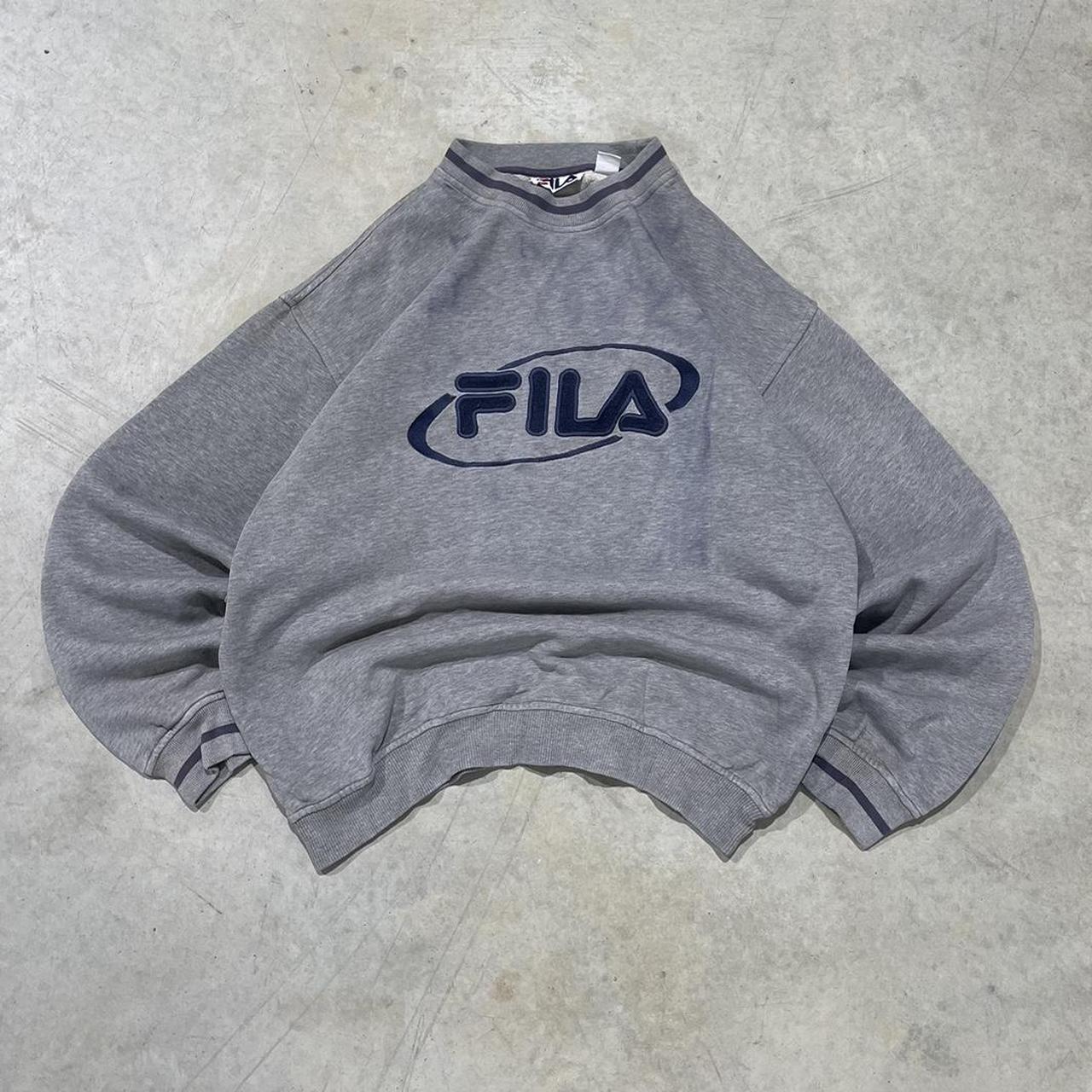 2000s Fila Oversized Crewneck