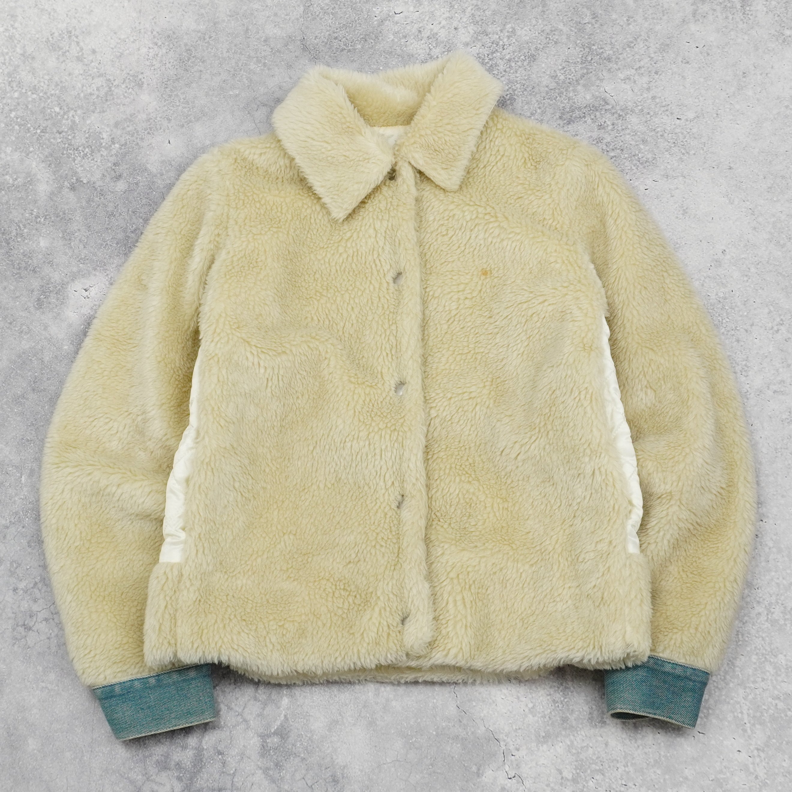 MM6 Maison Margiela Faux Fleece Quilted Jacket