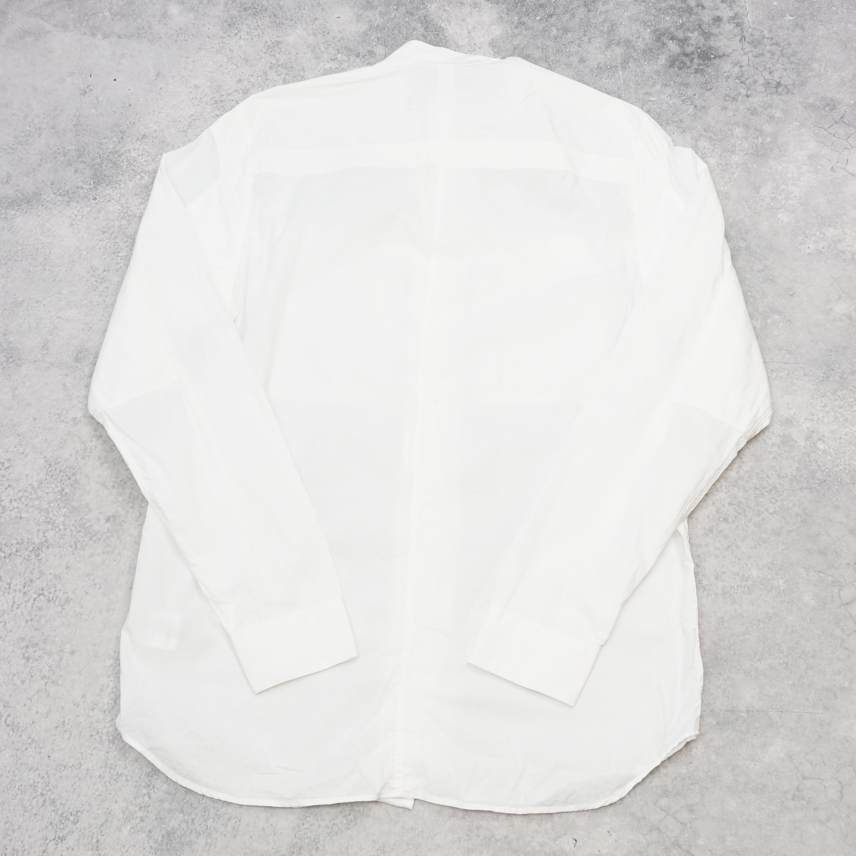 2000s Givenchy Band Collar Oversized Shirt